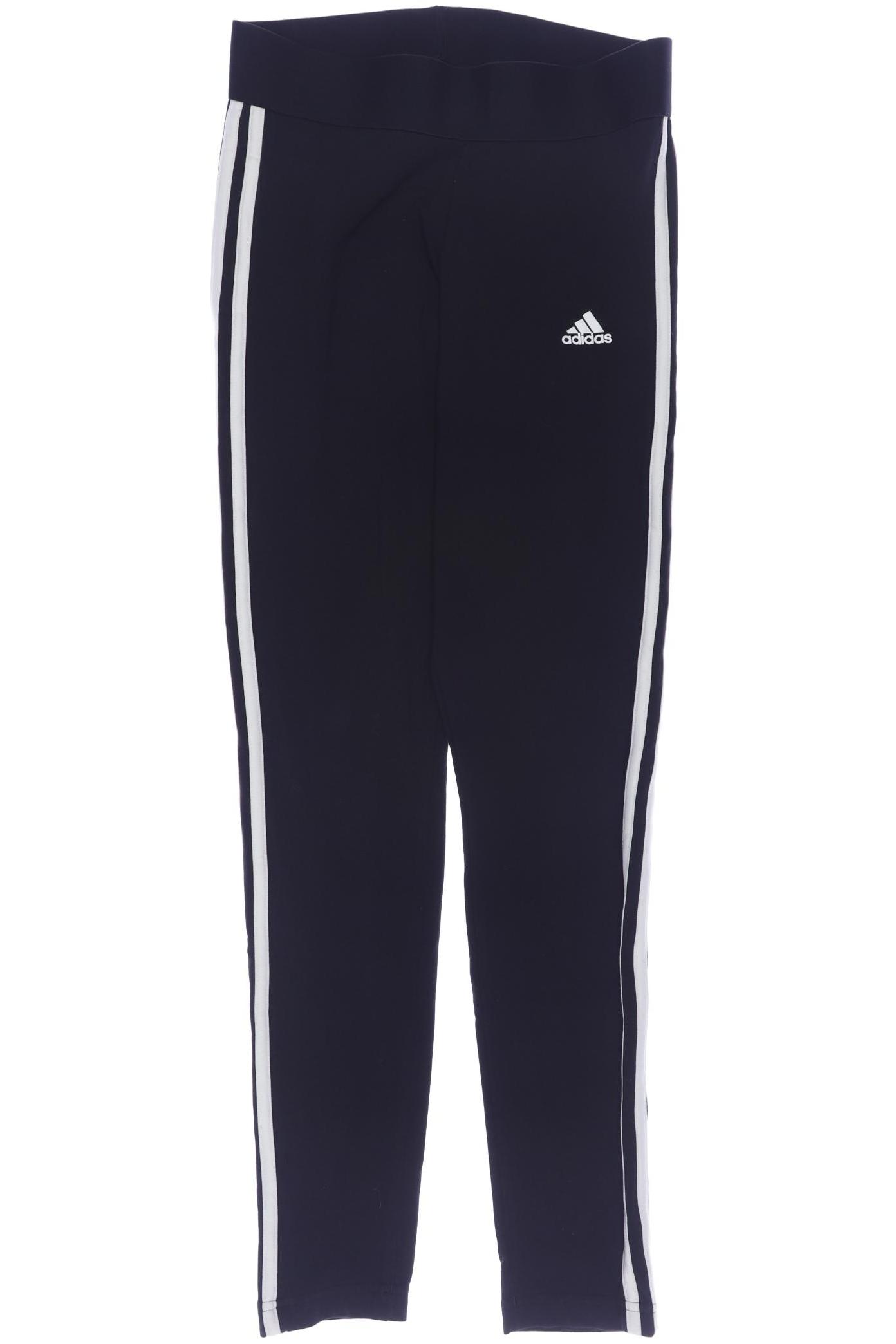 

adidas Damen Stoffhose, schwarz, Gr. 0