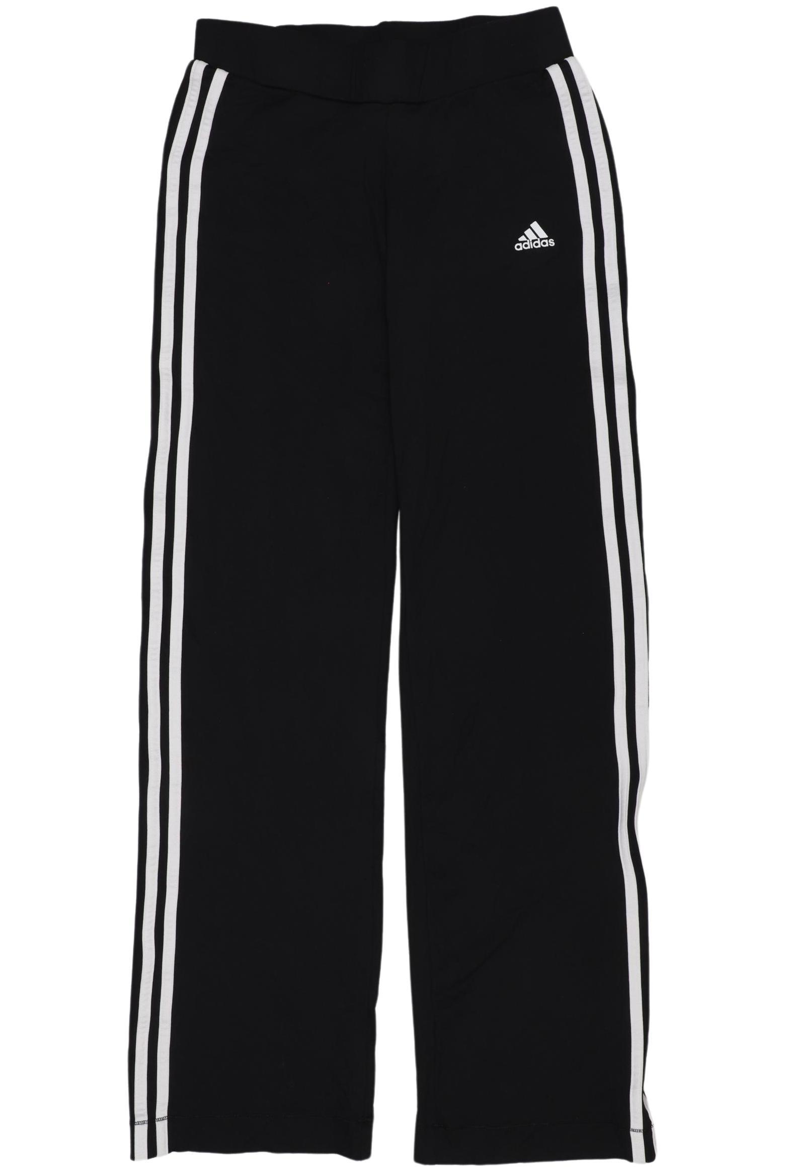 

adidas Damen Stoffhose, schwarz, Gr. 38