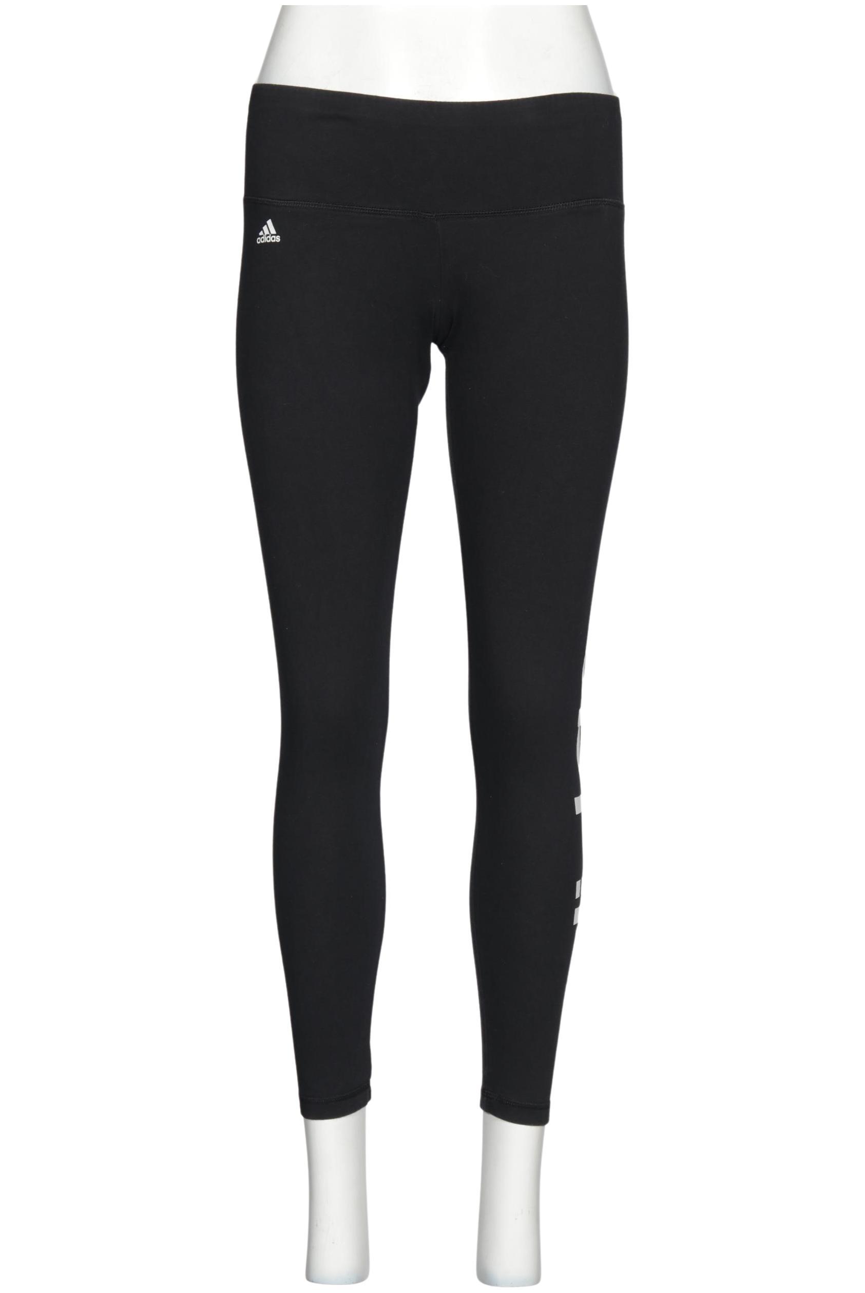 

adidas Damen Stoffhose, schwarz, Gr. 0