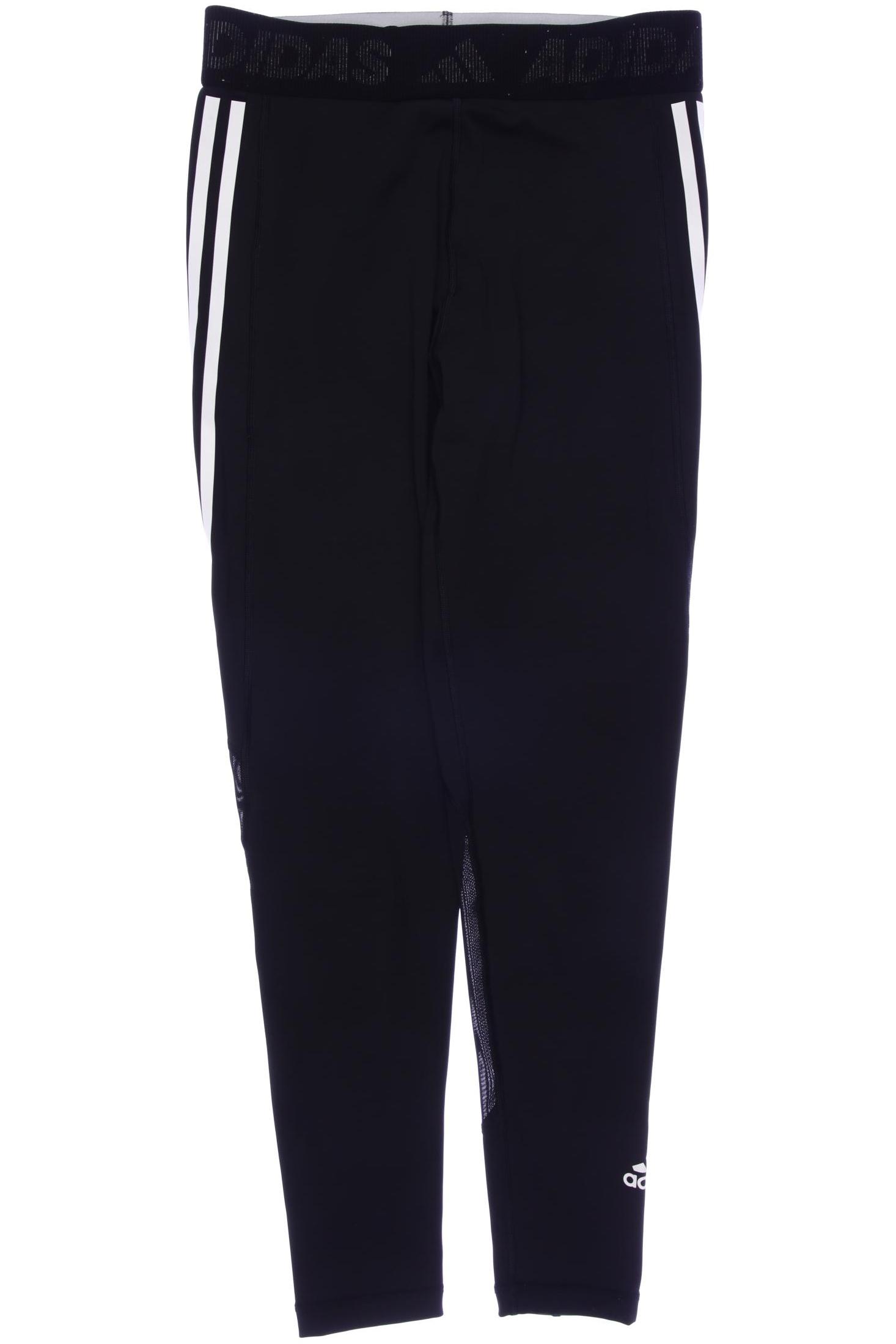 

adidas Damen Stoffhose, schwarz, Gr. 0