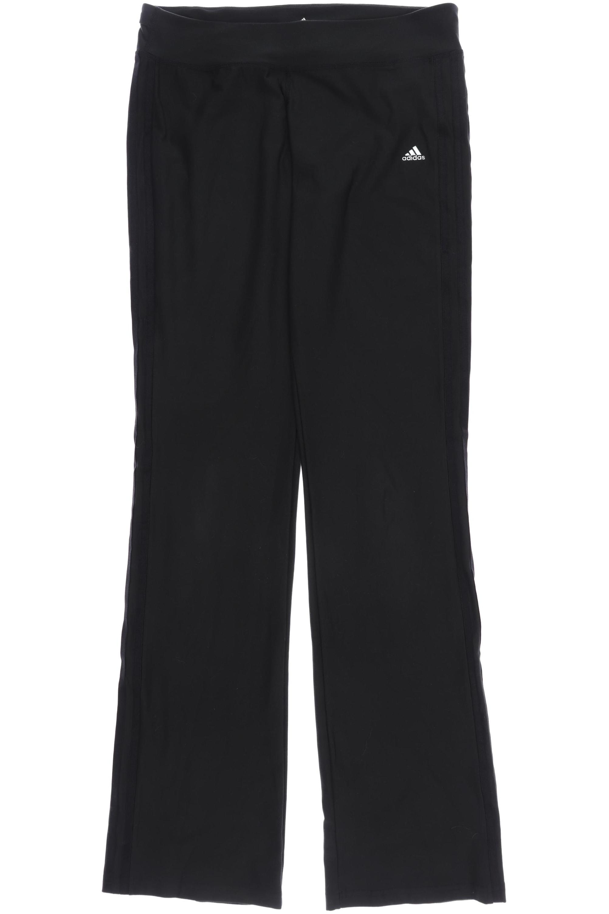 

adidas Damen Stoffhose, schwarz, Gr. 0