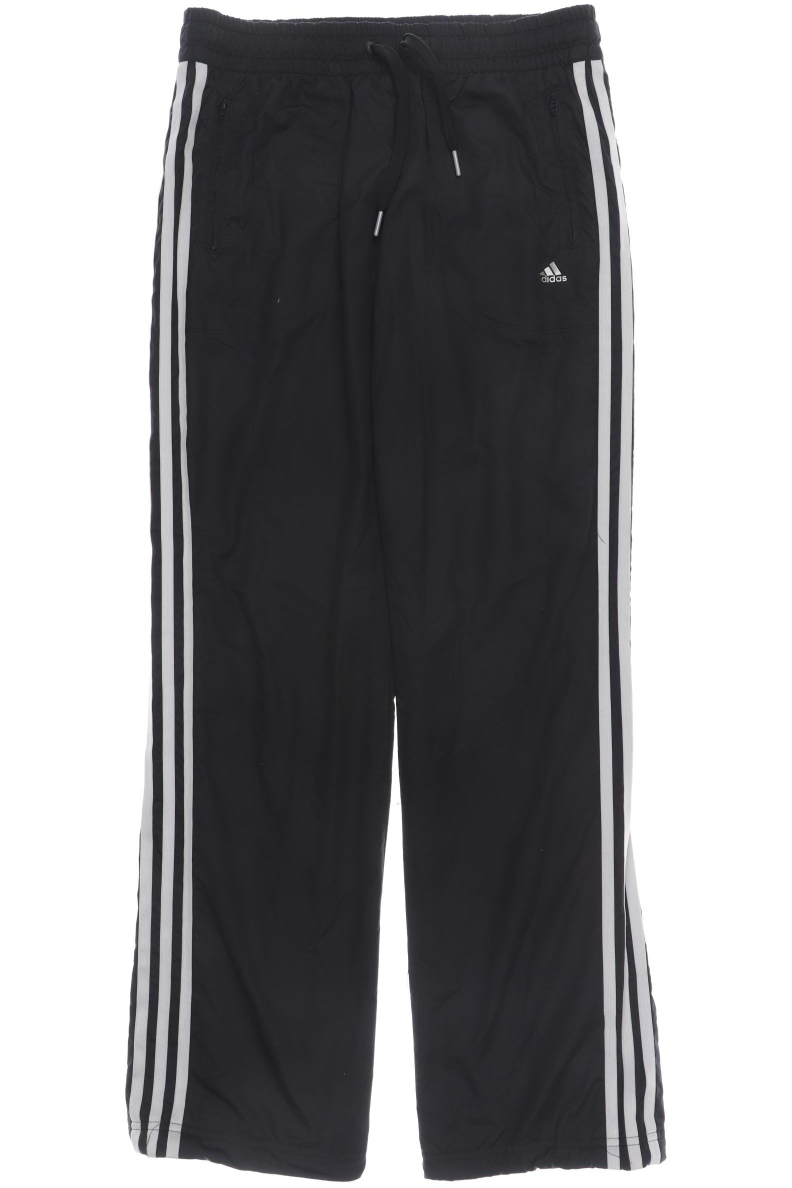

adidas Damen Stoffhose, schwarz, Gr. 36