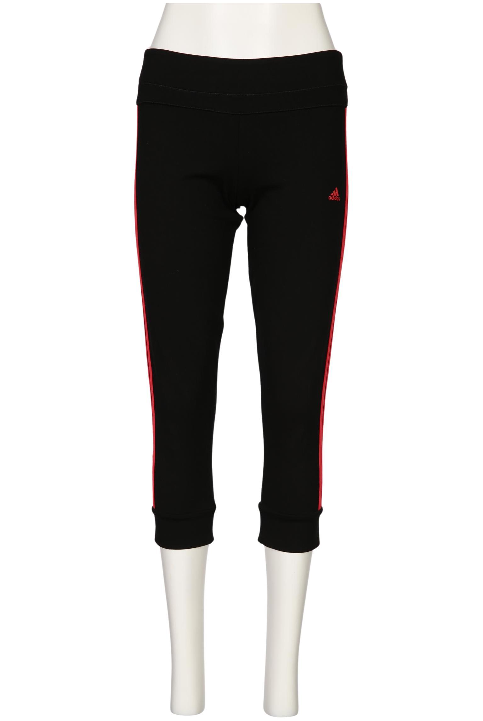 

adidas Damen Stoffhose, schwarz, Gr. 34