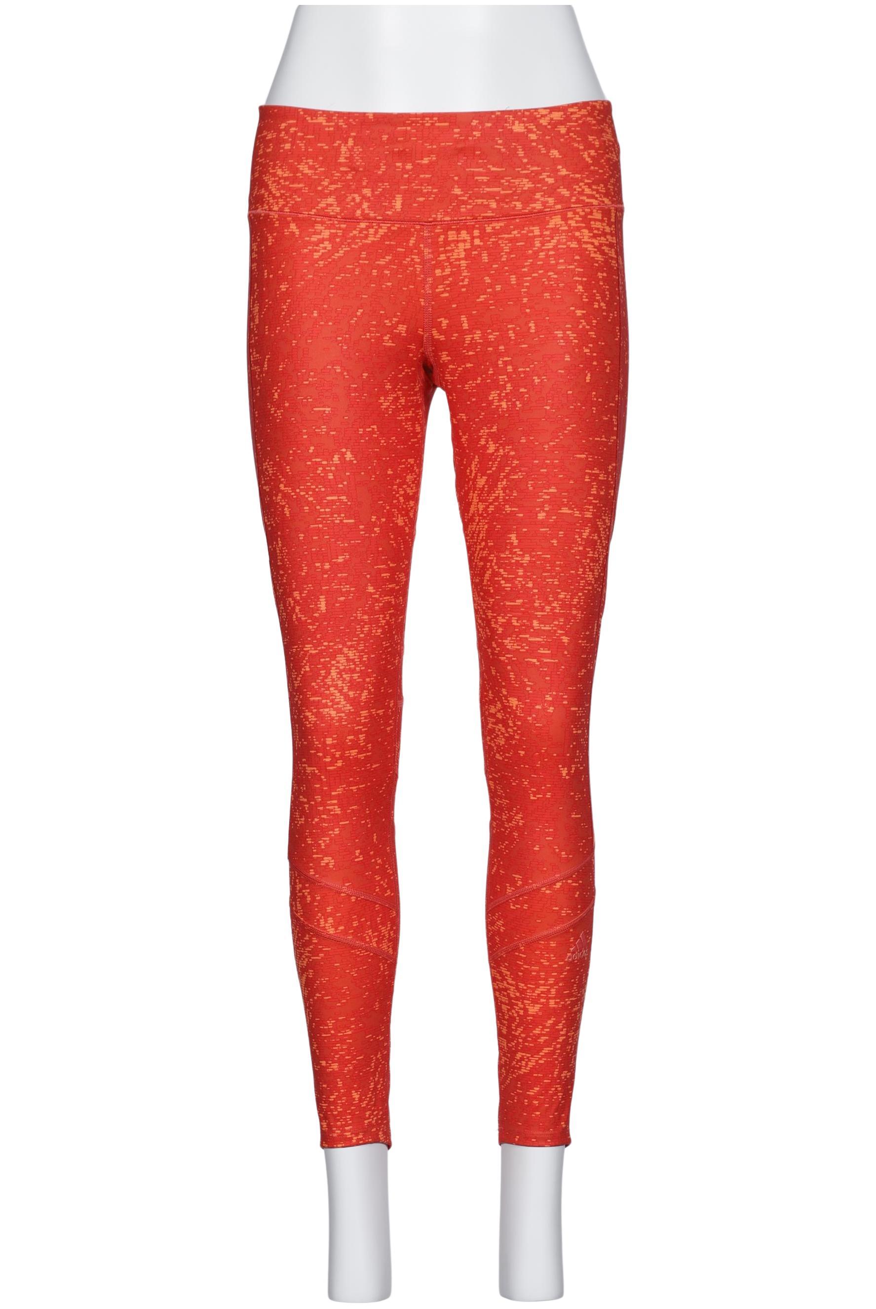 

adidas Damen Stoffhose, rot, Gr. 0