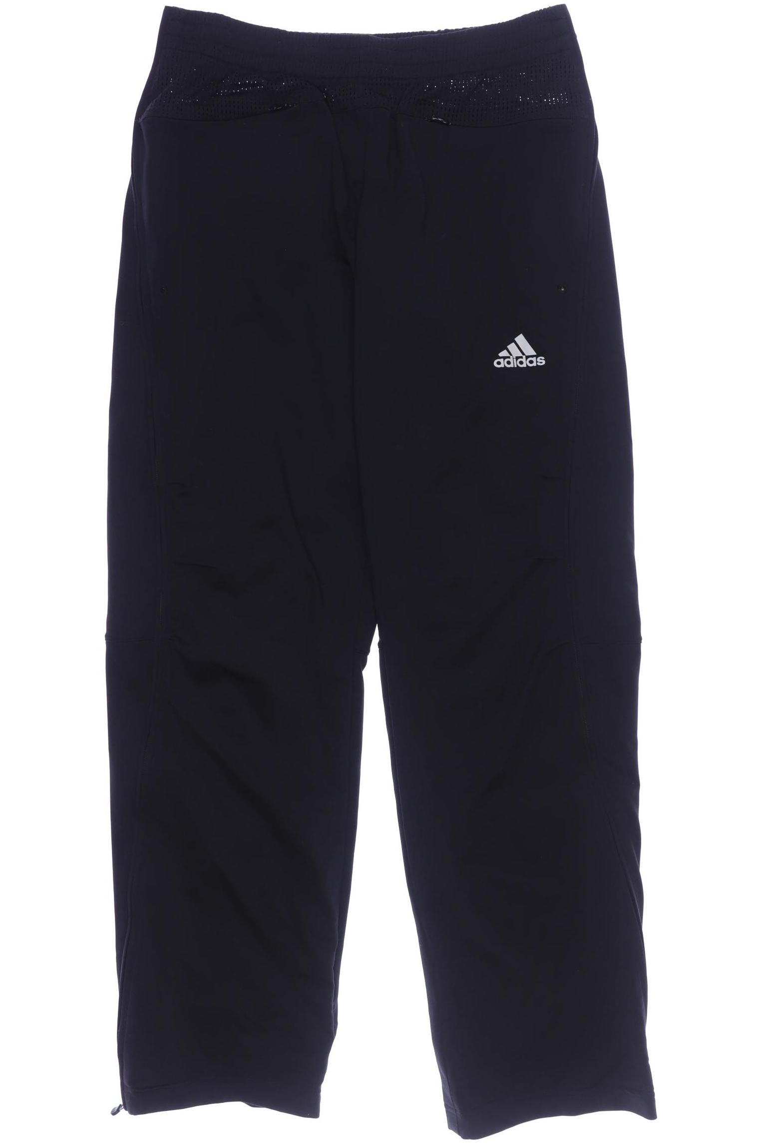 

adidas Damen Stoffhose, schwarz, Gr. 34