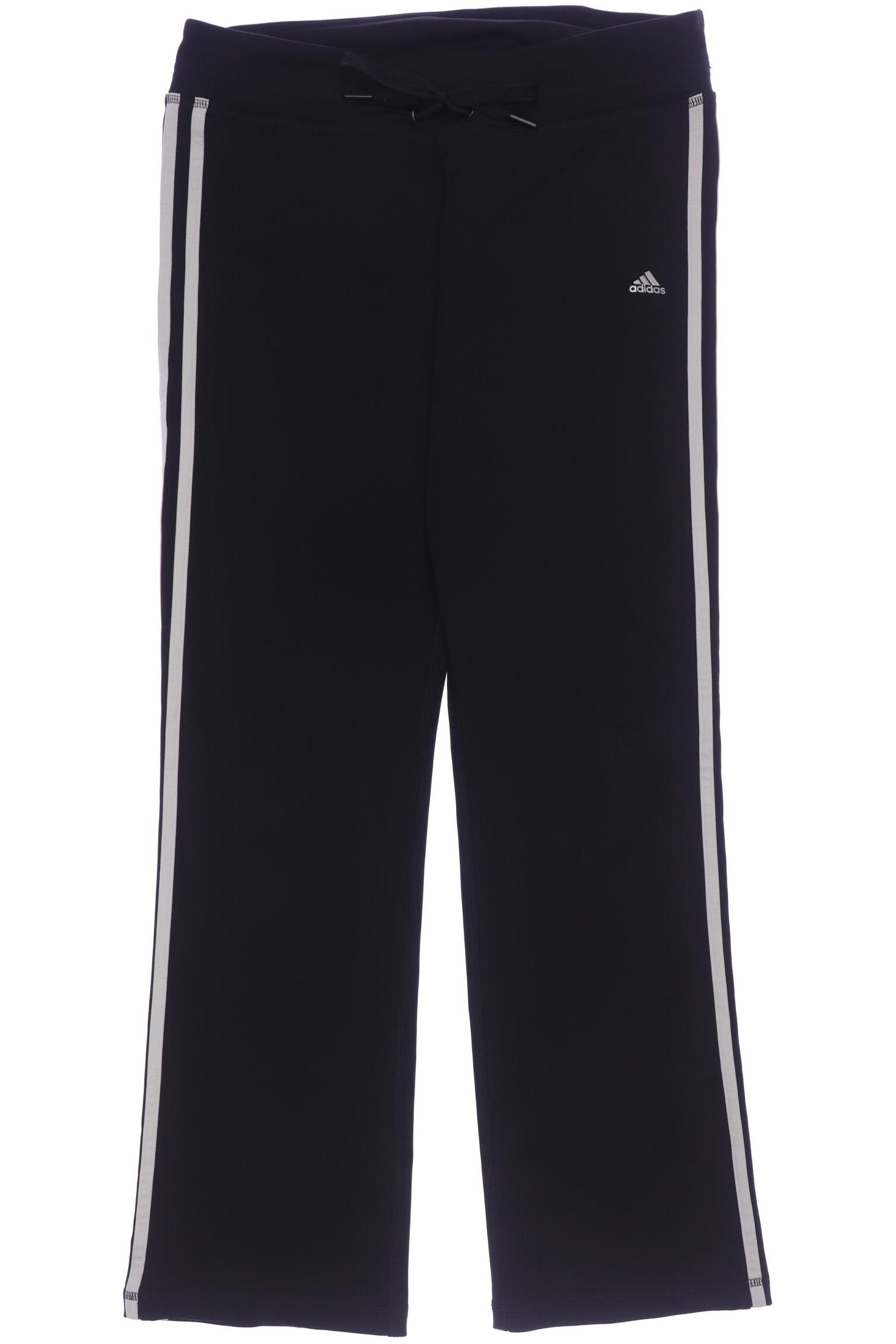 

adidas Damen Stoffhose, schwarz, Gr. 0