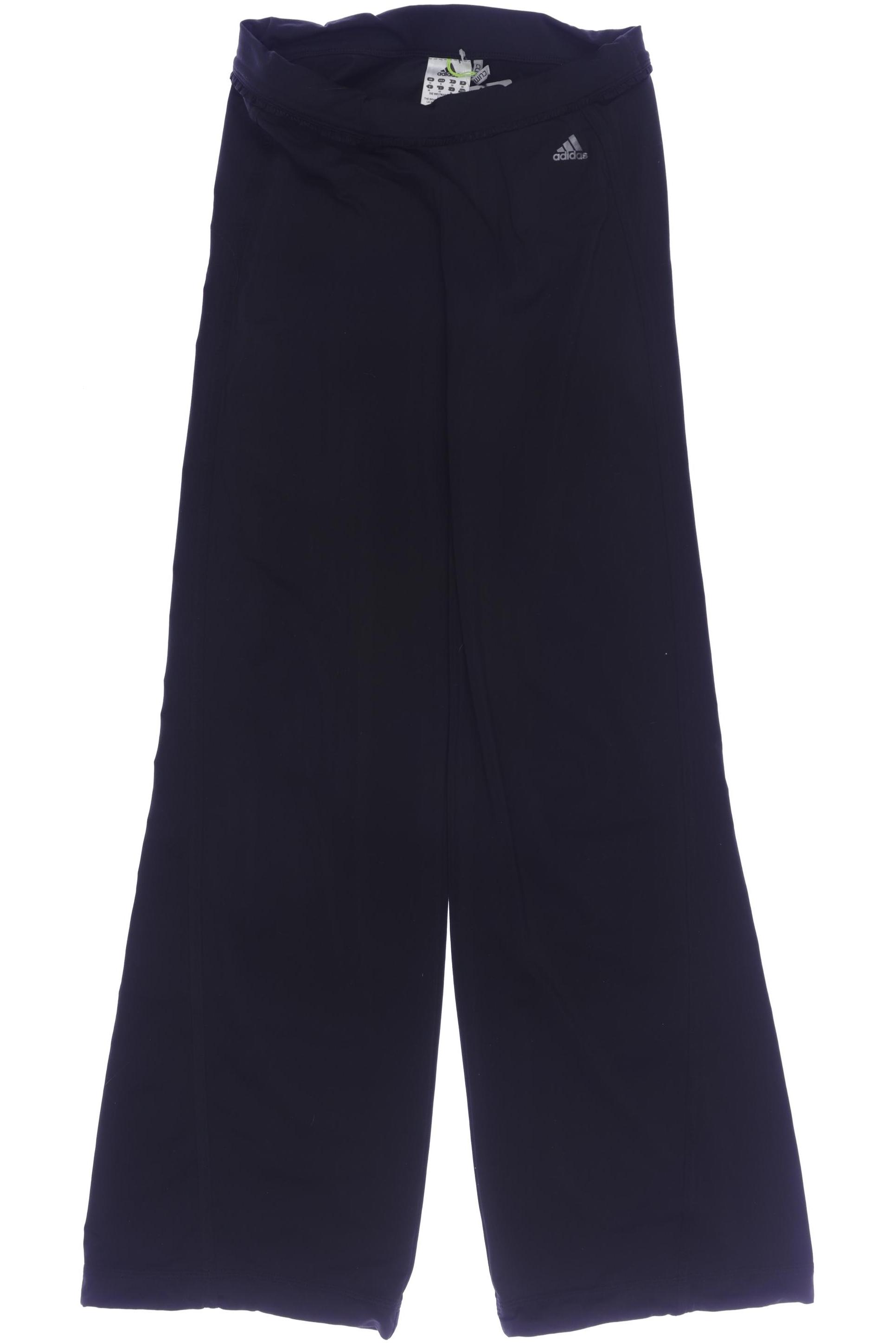 

adidas Damen Stoffhose, schwarz, Gr. 36