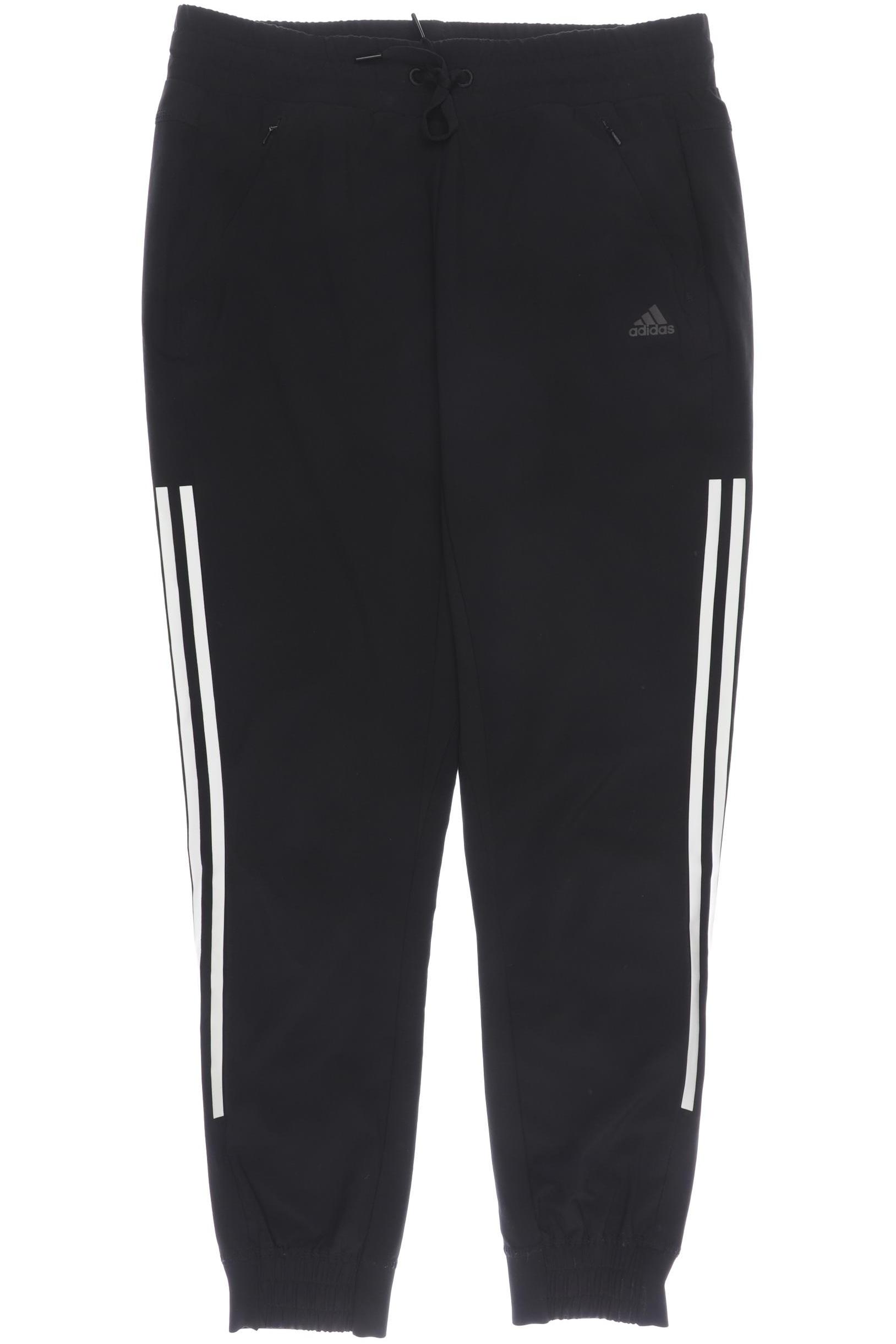 

adidas Damen Stoffhose, schwarz, Gr. 0