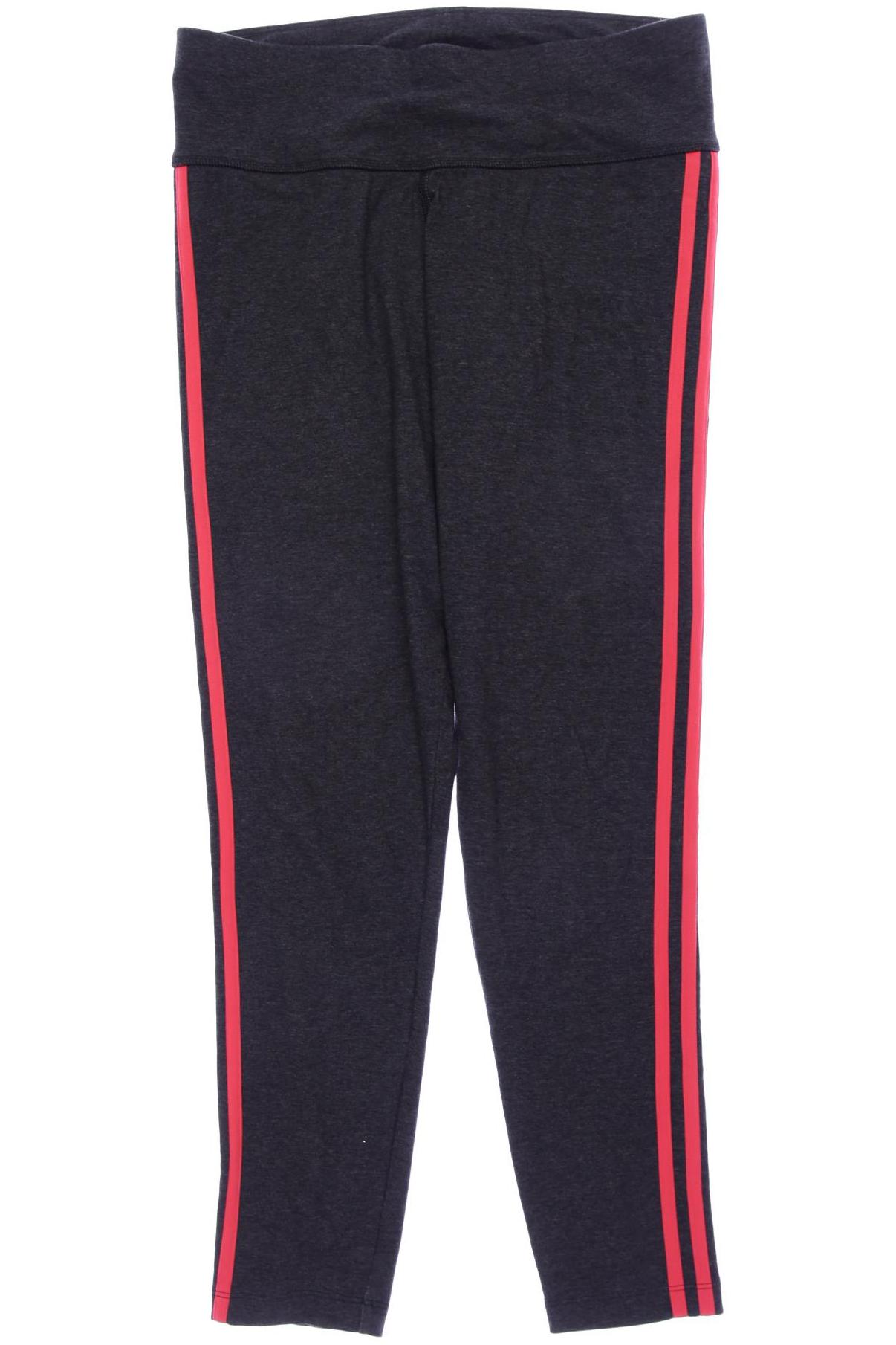 

adidas Damen Stoffhose, grau, Gr. 28