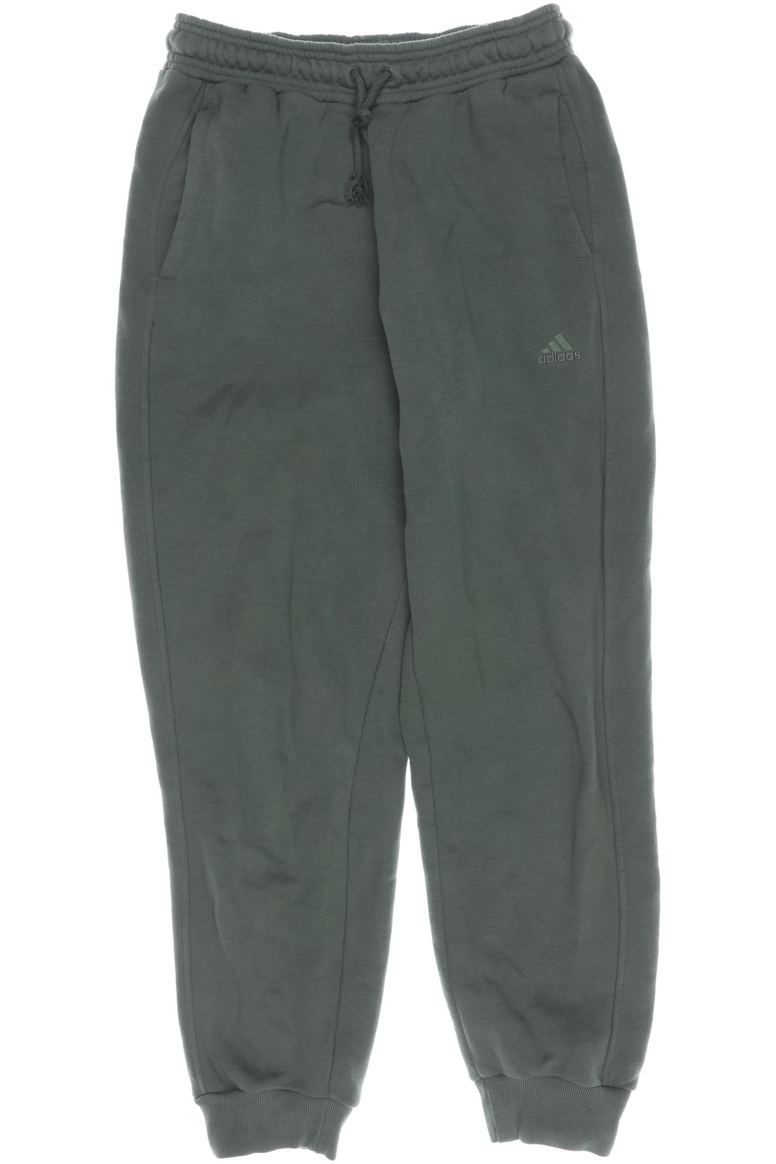 

adidas Damen Stoffhose, grün, Gr. 0