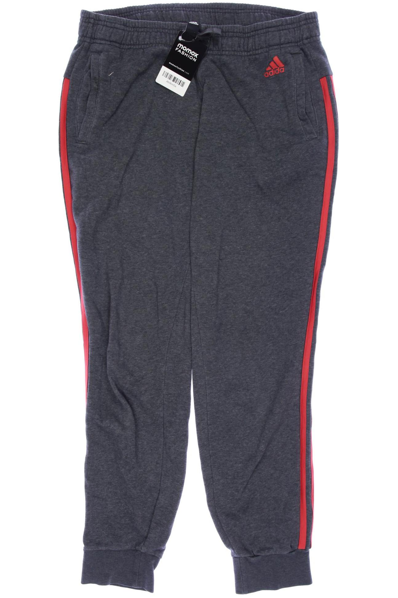 

adidas Damen Stoffhose, grau, Gr. 0
