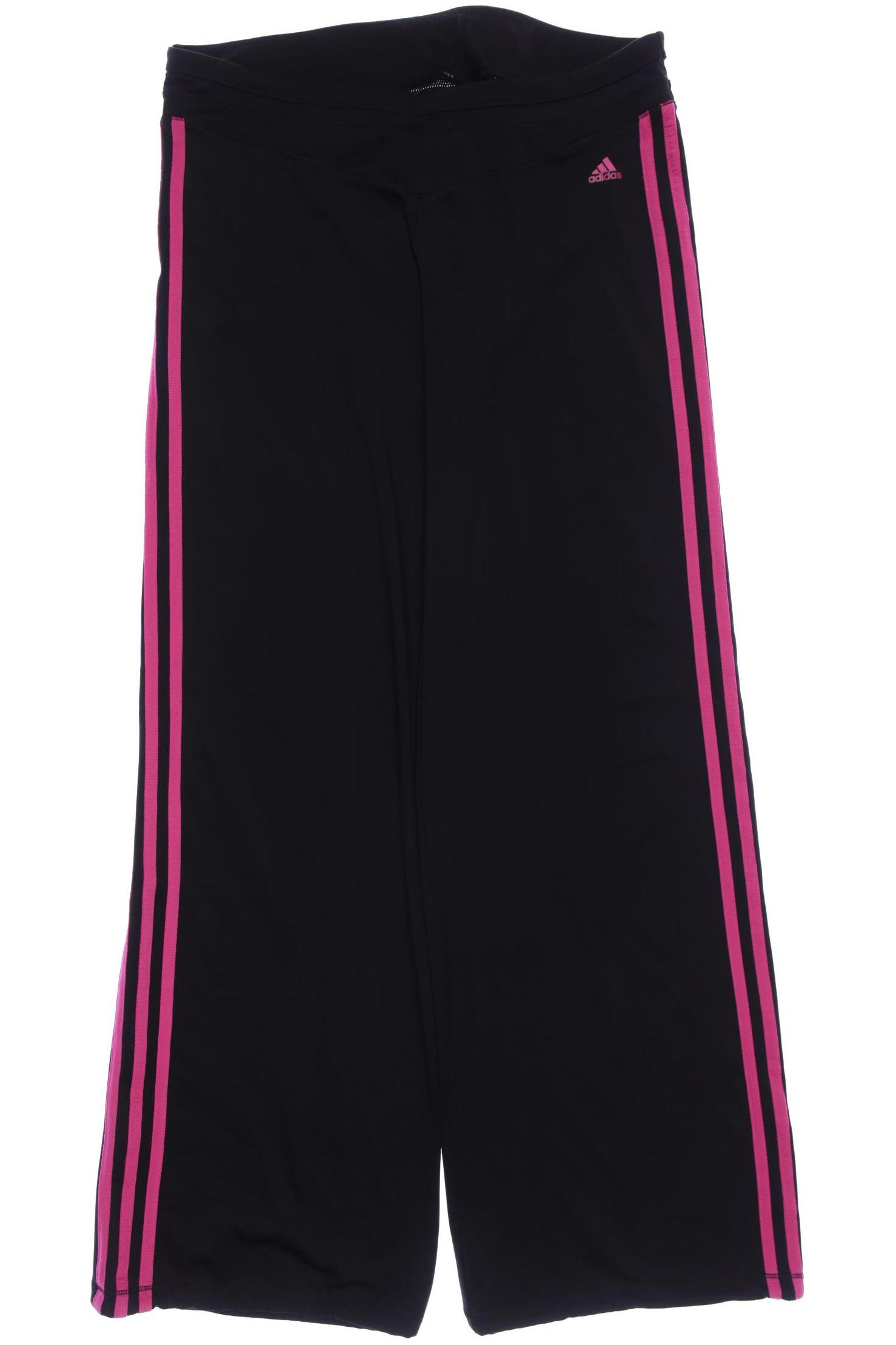 

adidas Damen Stoffhose, schwarz, Gr. 42