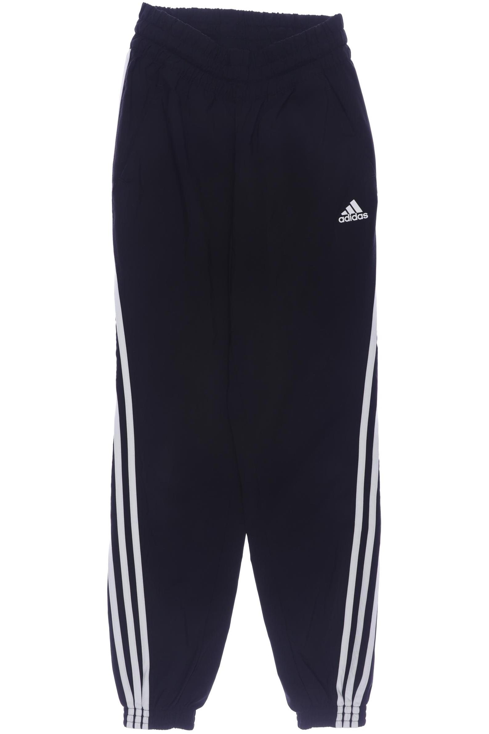 

adidas Damen Stoffhose, schwarz, Gr. 0