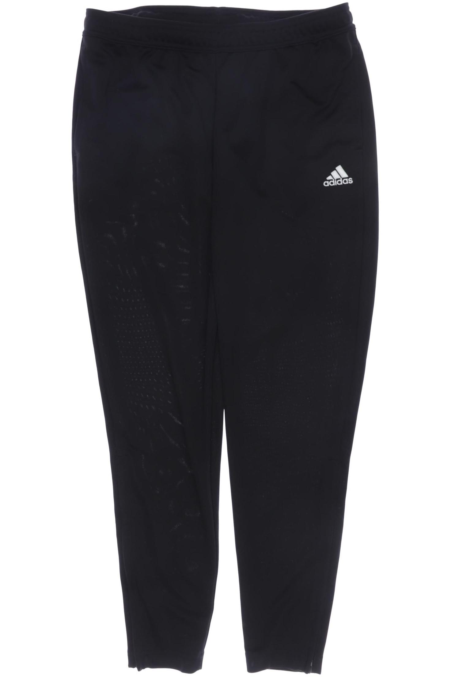 

adidas Damen Stoffhose, schwarz, Gr. 0