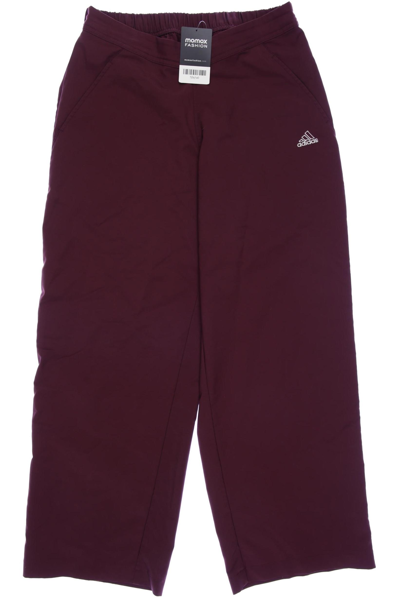 

adidas Damen Stoffhose, bordeaux, Gr. 42