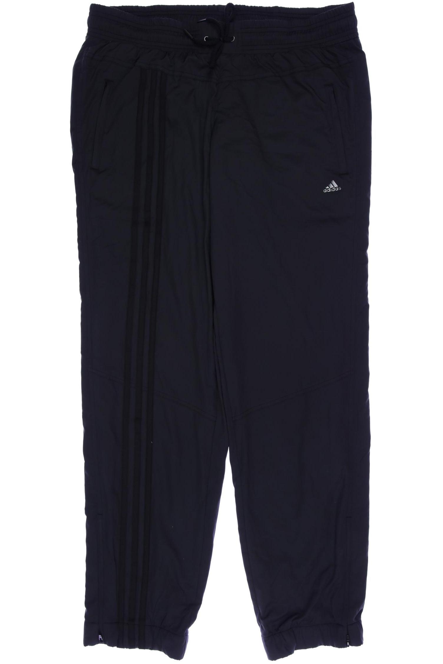 

adidas Damen Stoffhose, grau, Gr. 42