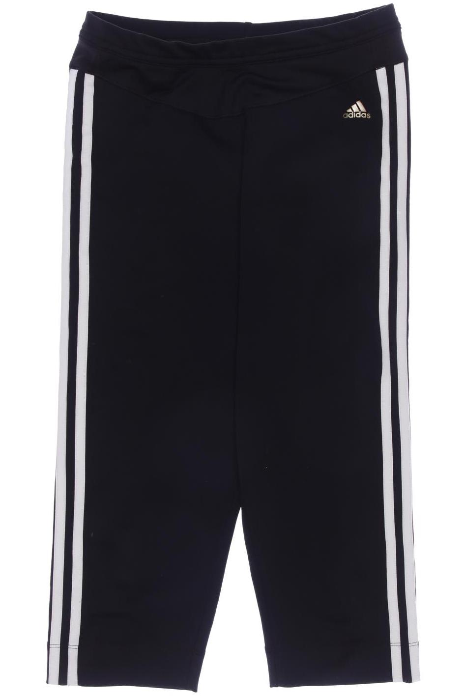 

adidas Damen Stoffhose, schwarz, Gr. 38