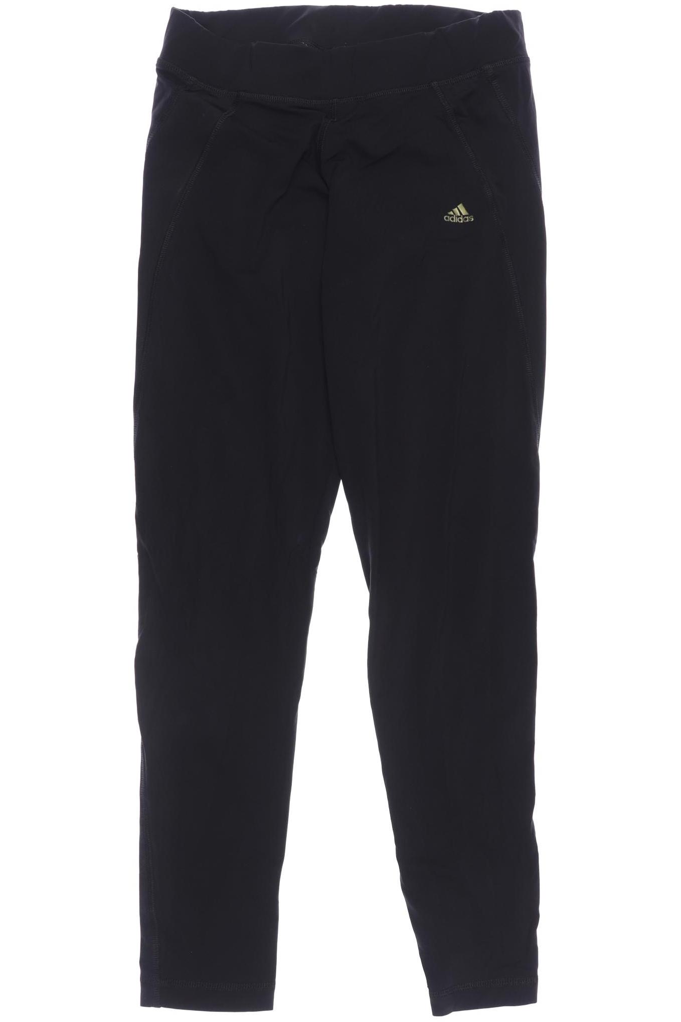 

adidas Damen Stoffhose, schwarz, Gr. 0