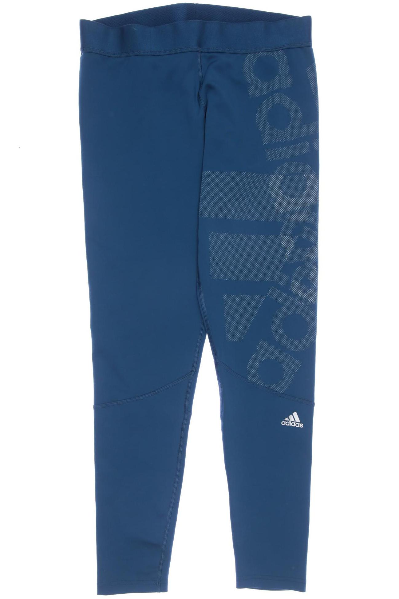

adidas Damen Stoffhose, blau, Gr. 0