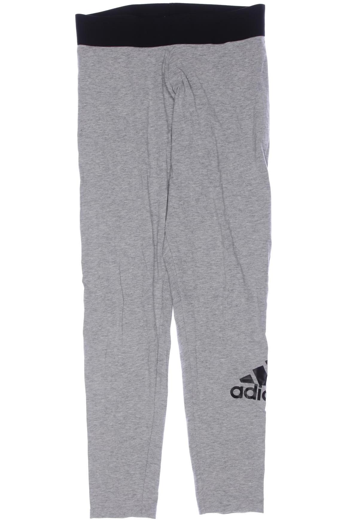 

adidas Damen Stoffhose, grau, Gr. 0