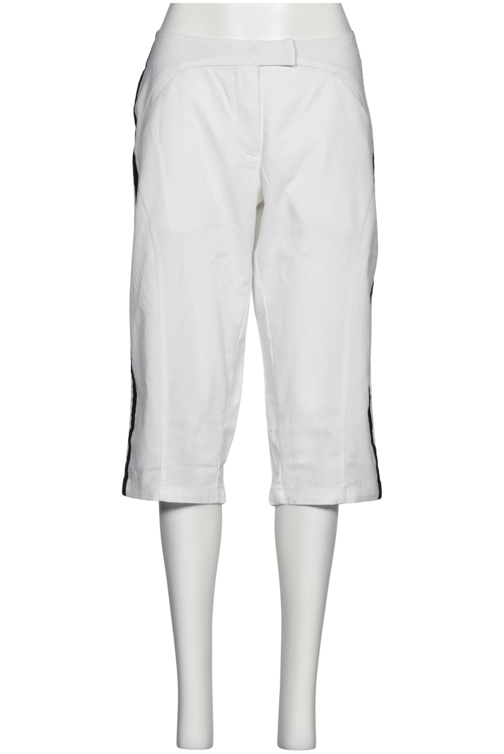 

adidas Damen Stoffhose, weiß, Gr. 30