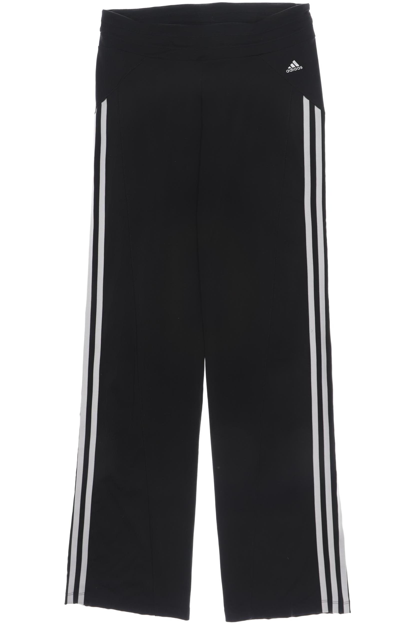 

adidas Damen Stoffhose, schwarz, Gr. 36