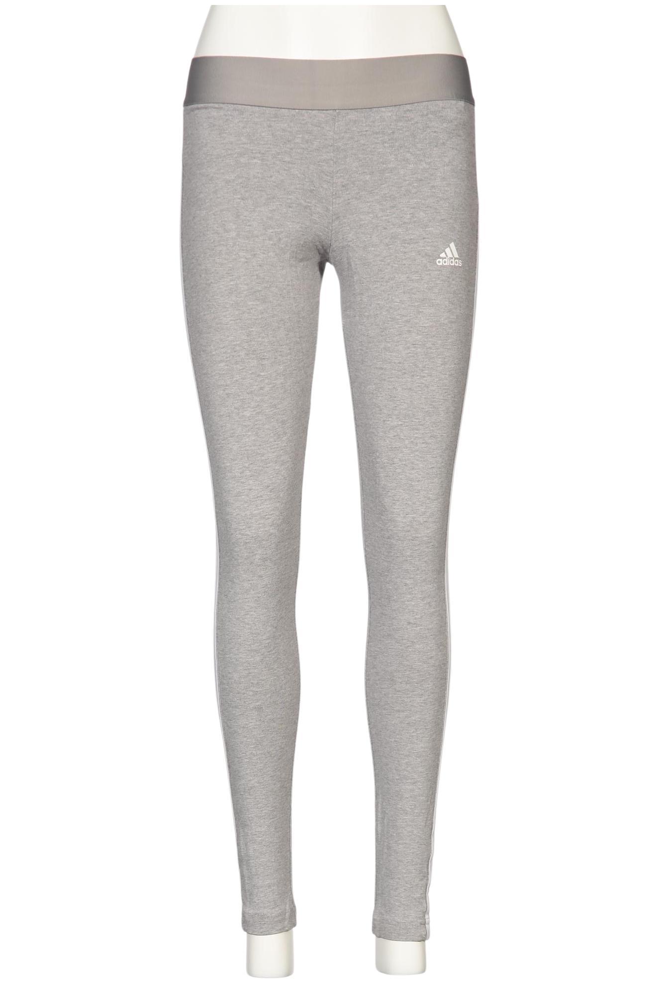 

adidas Damen Stoffhose, grau, Gr. 0