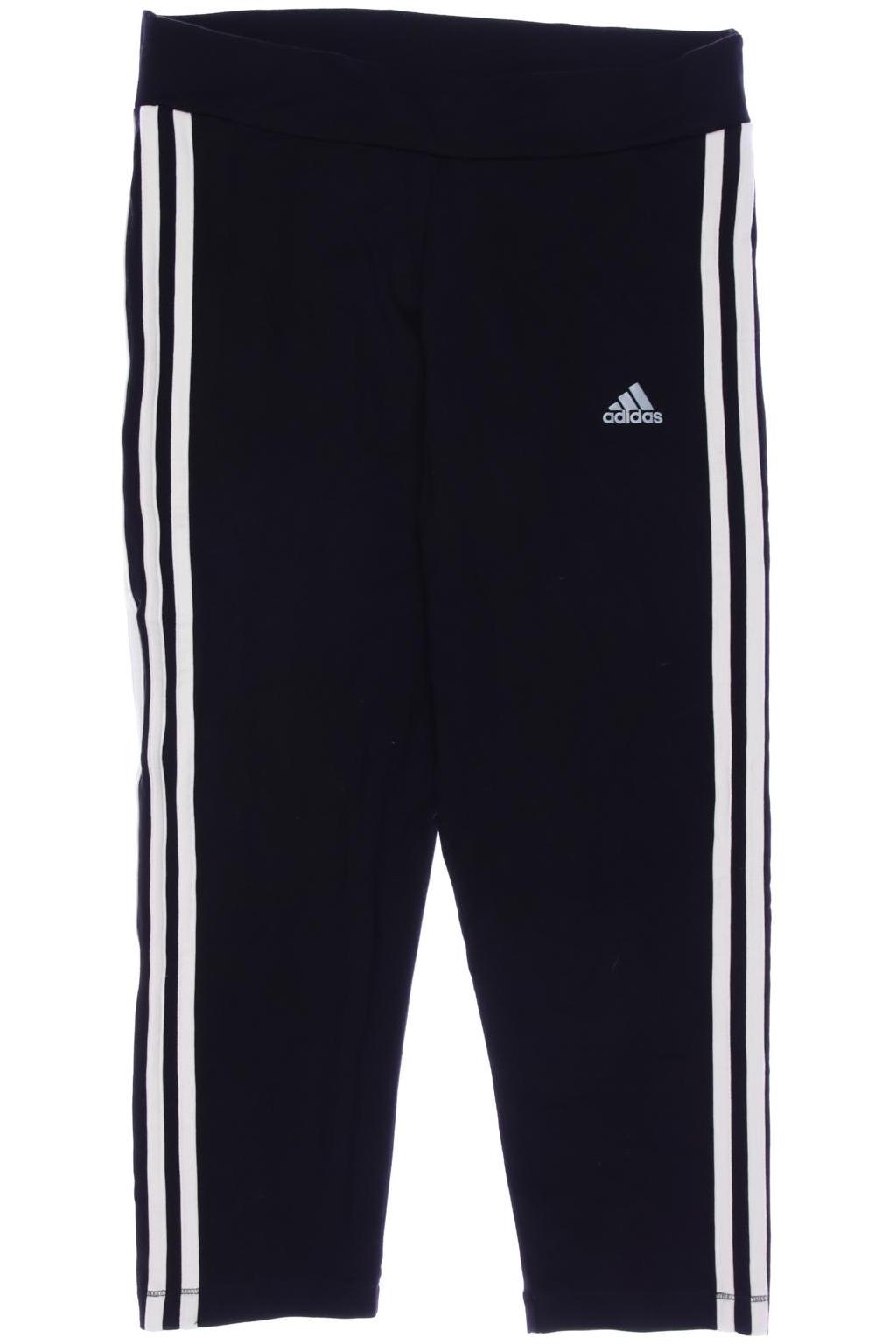 

adidas Damen Stoffhose, schwarz, Gr. 42
