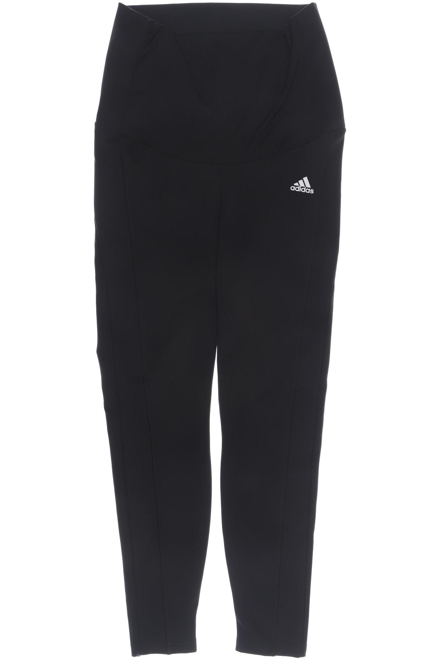 

adidas Damen Stoffhose, schwarz, Gr. 38