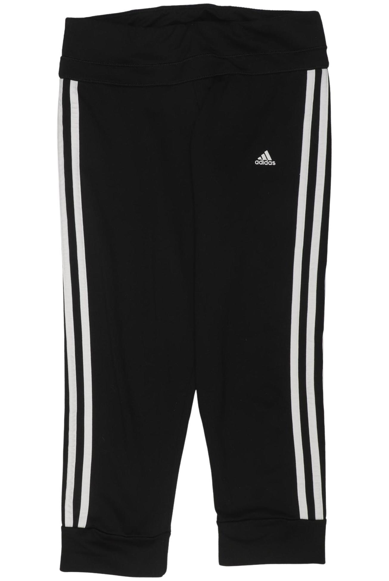 

adidas Damen Stoffhose, schwarz, Gr. 0