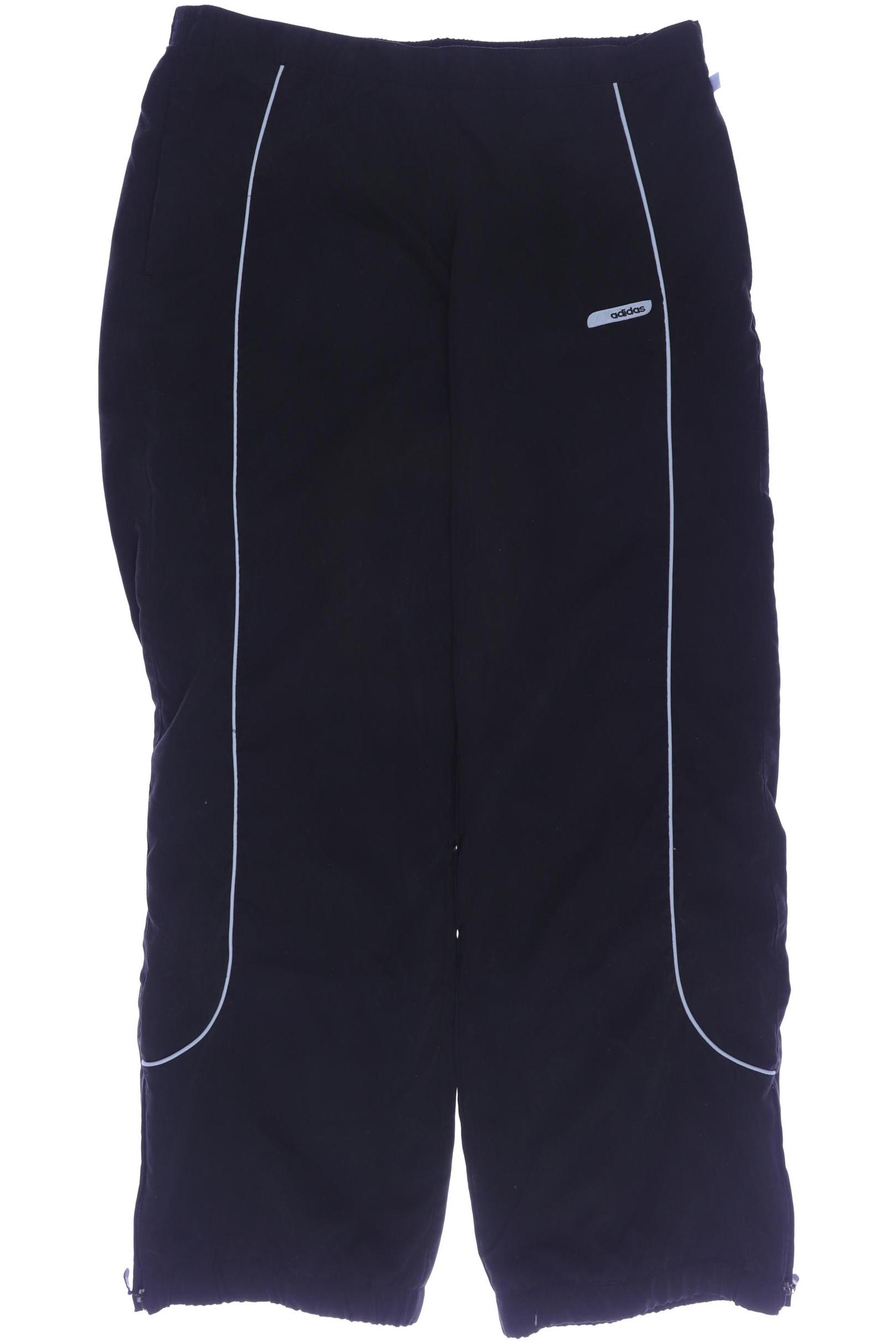 

adidas Damen Stoffhose, schwarz, Gr. 44