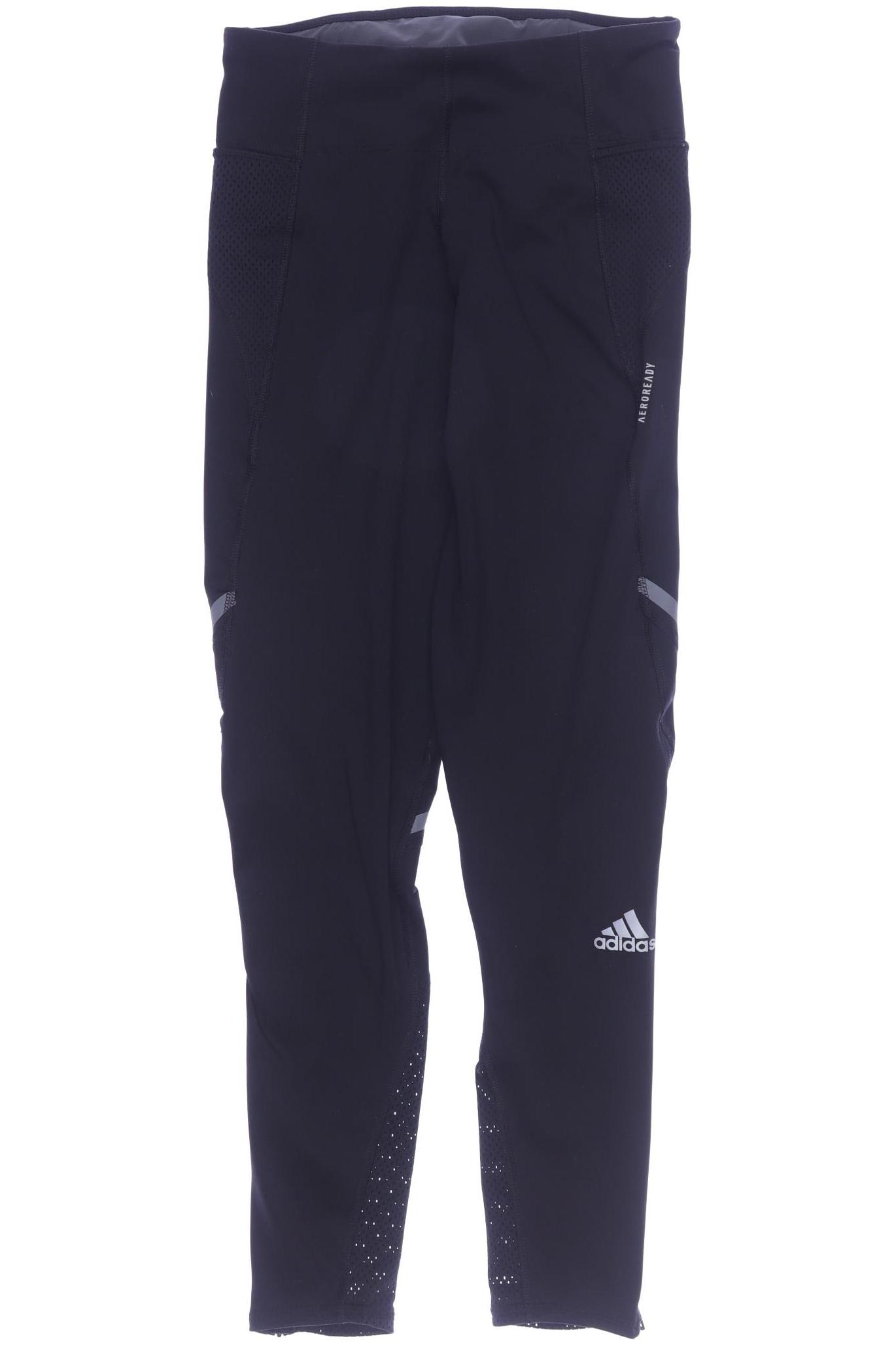

adidas Damen Stoffhose, schwarz, Gr. 0