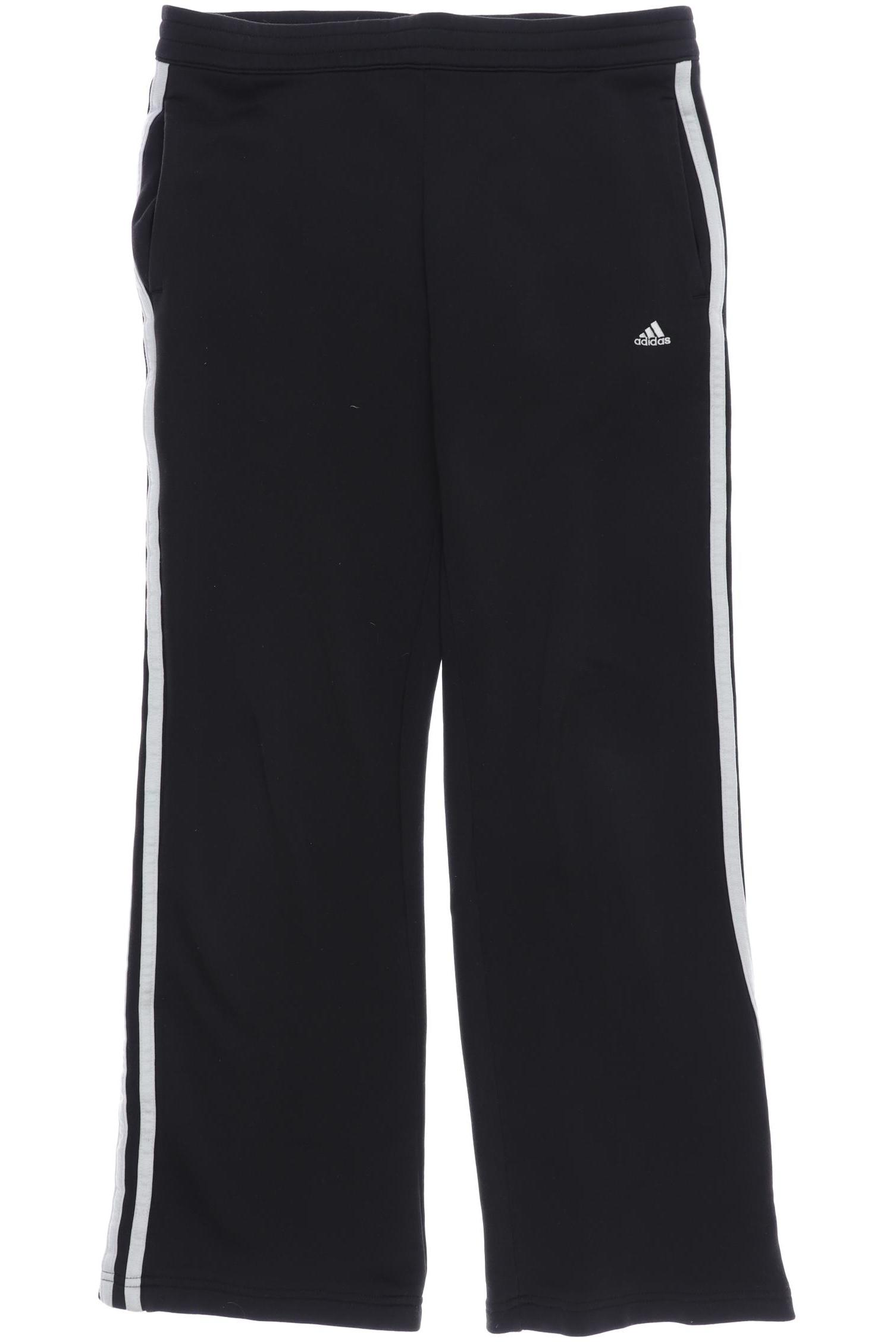 

adidas Damen Stoffhose, schwarz, Gr. 34