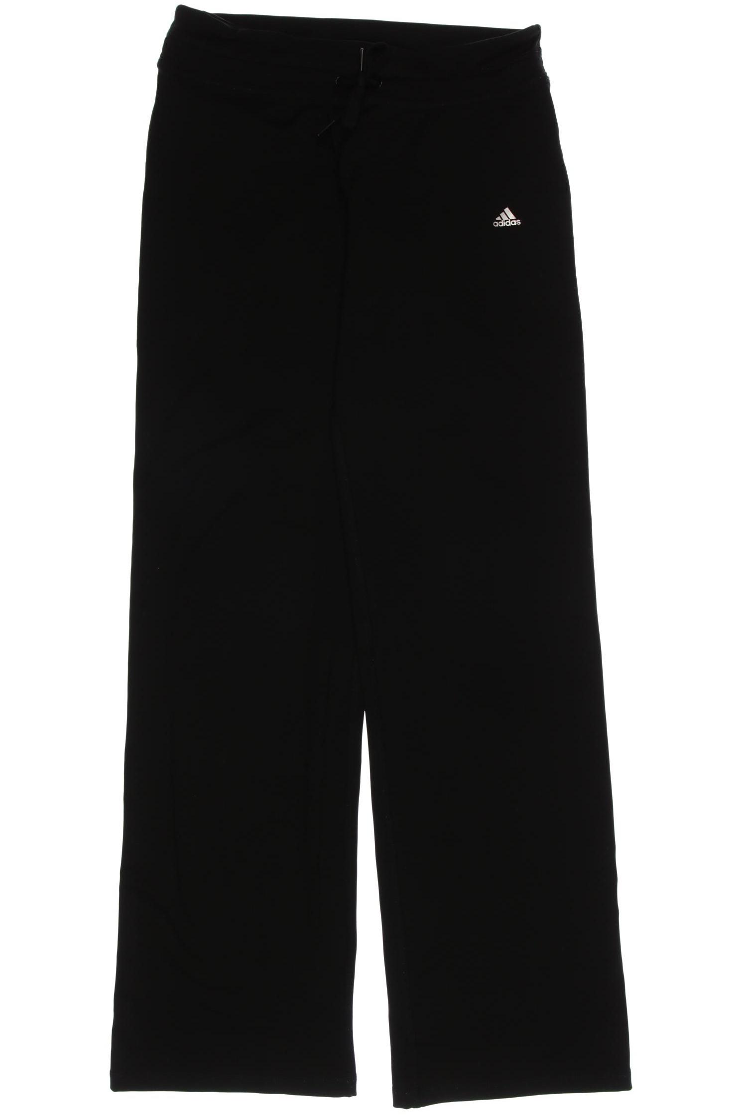 

adidas Damen Stoffhose, schwarz, Gr. 0