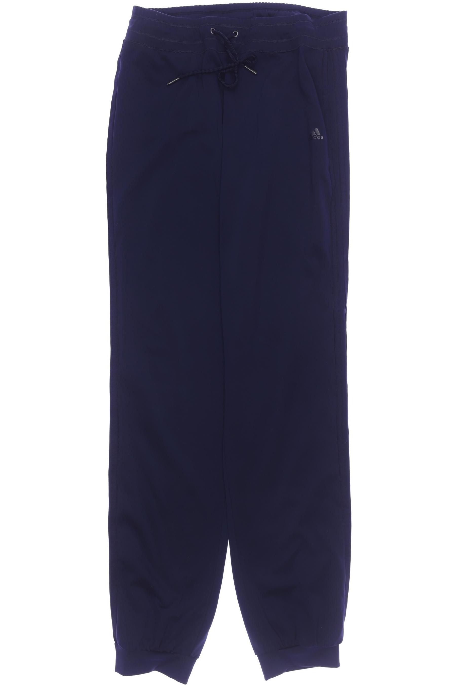 

adidas Damen Stoffhose, marineblau, Gr. 0