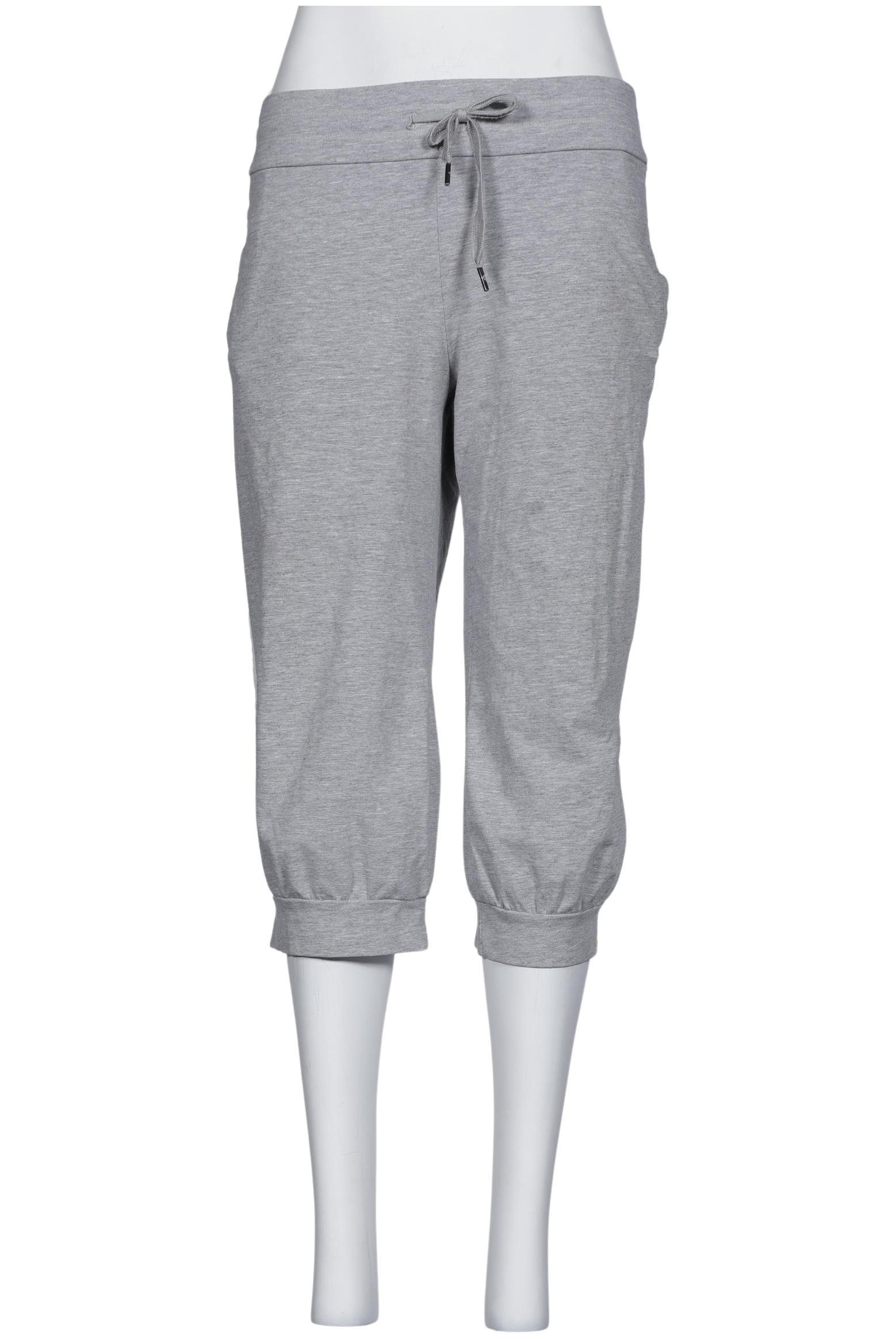 

adidas Damen Stoffhose, grau, Gr. 0