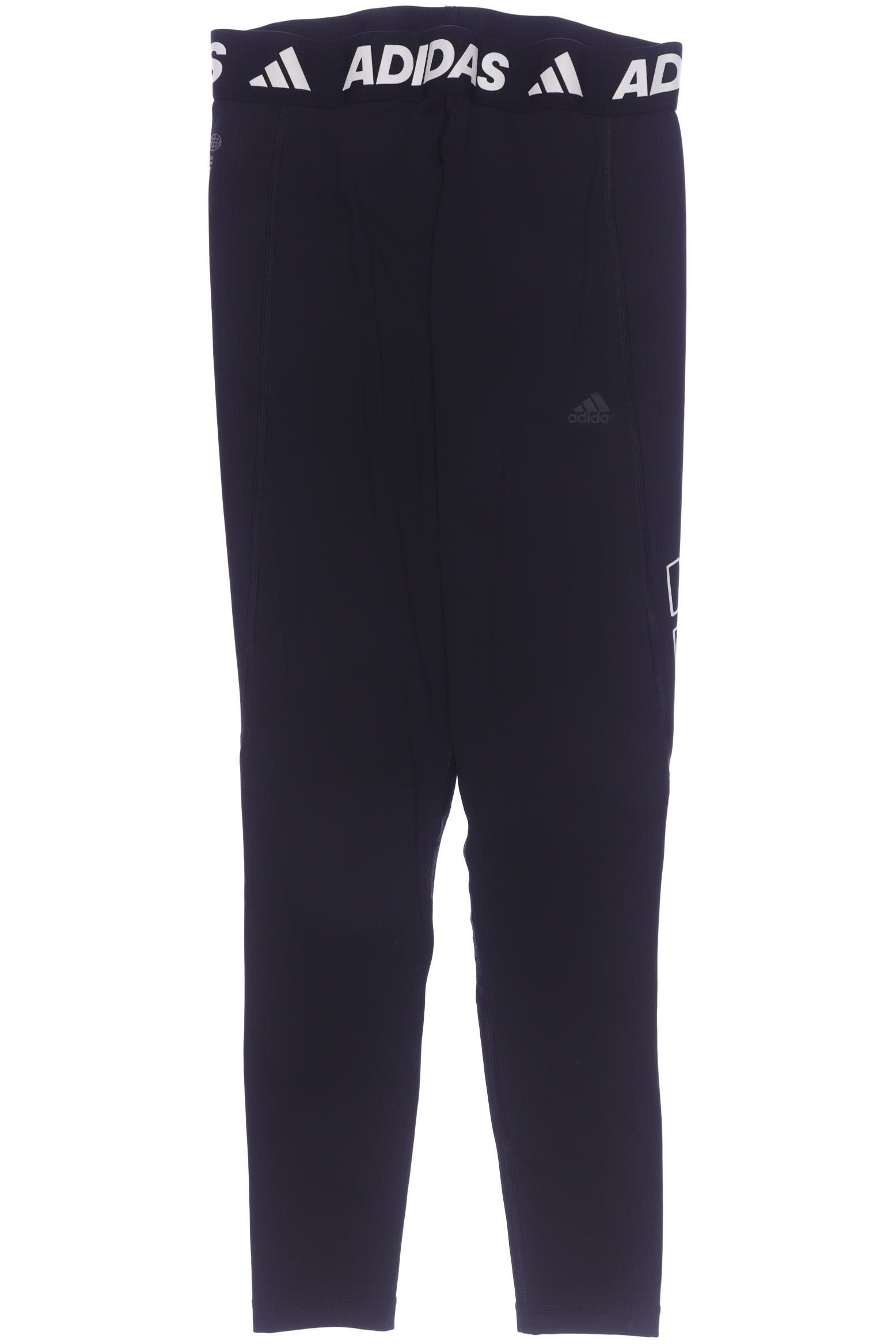 

adidas Damen Stoffhose, schwarz, Gr. 0