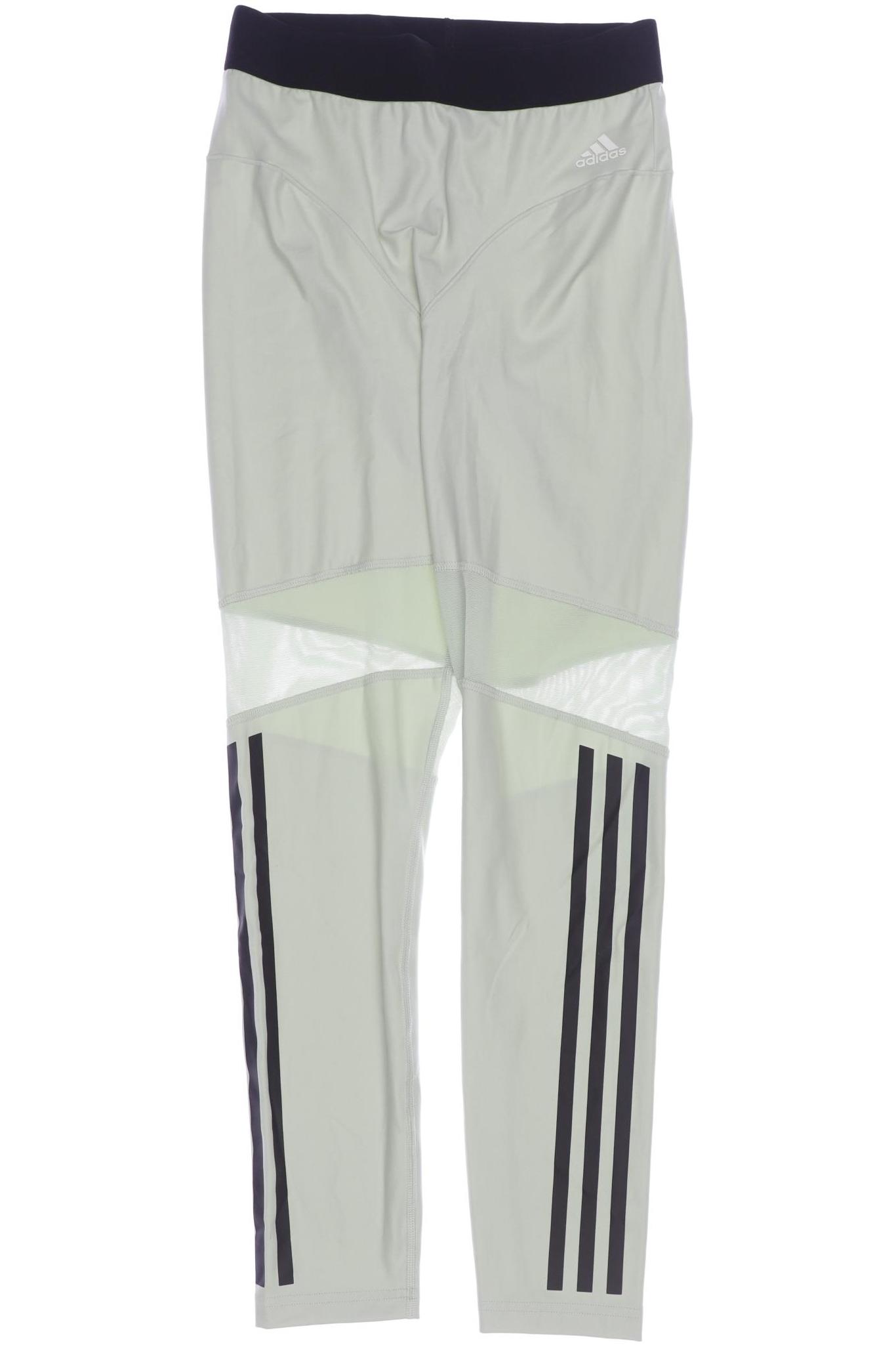

adidas Damen Stoffhose, hellgrün, Gr. 0
