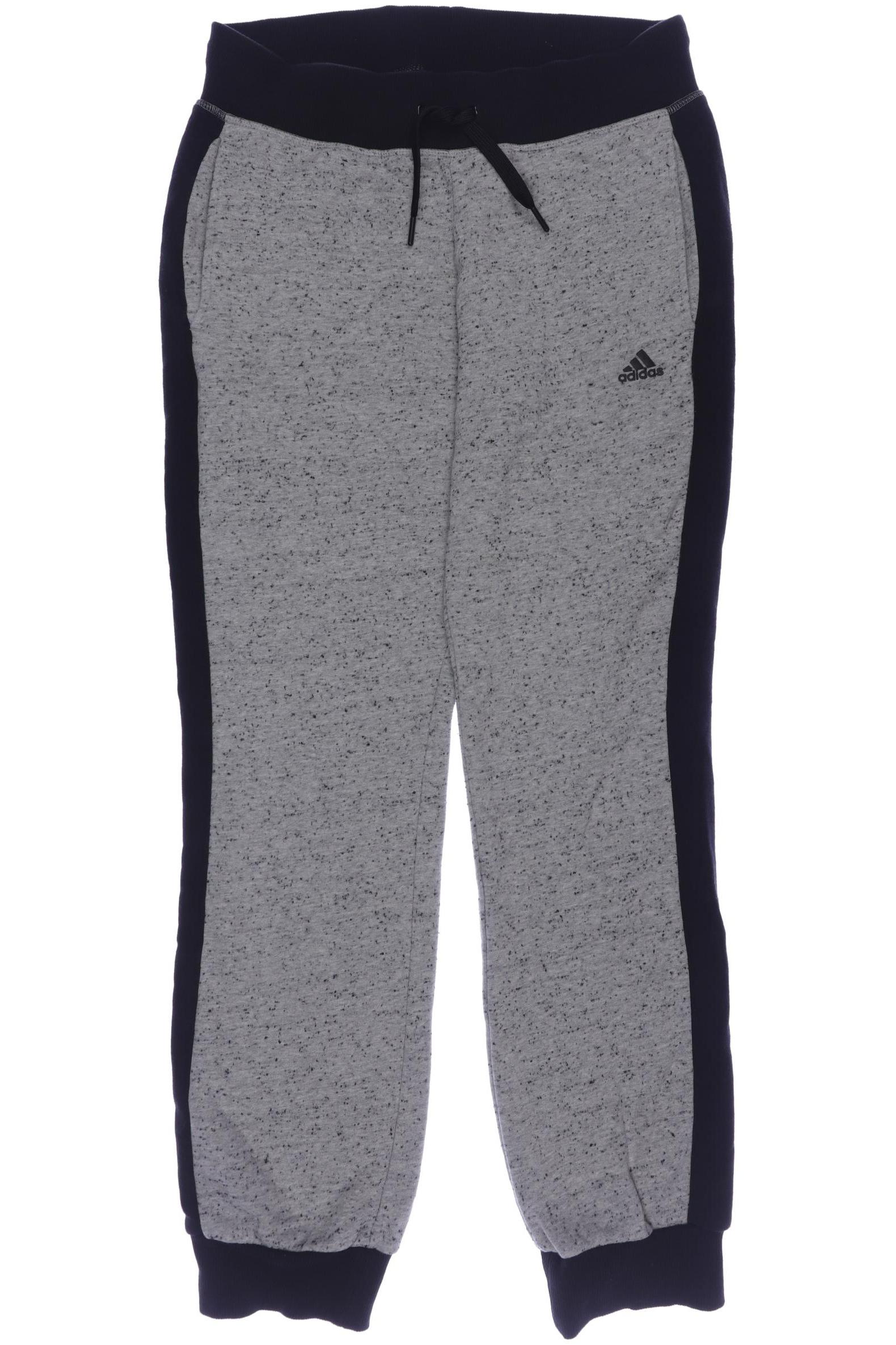 

adidas Damen Stoffhose, grau, Gr. 0