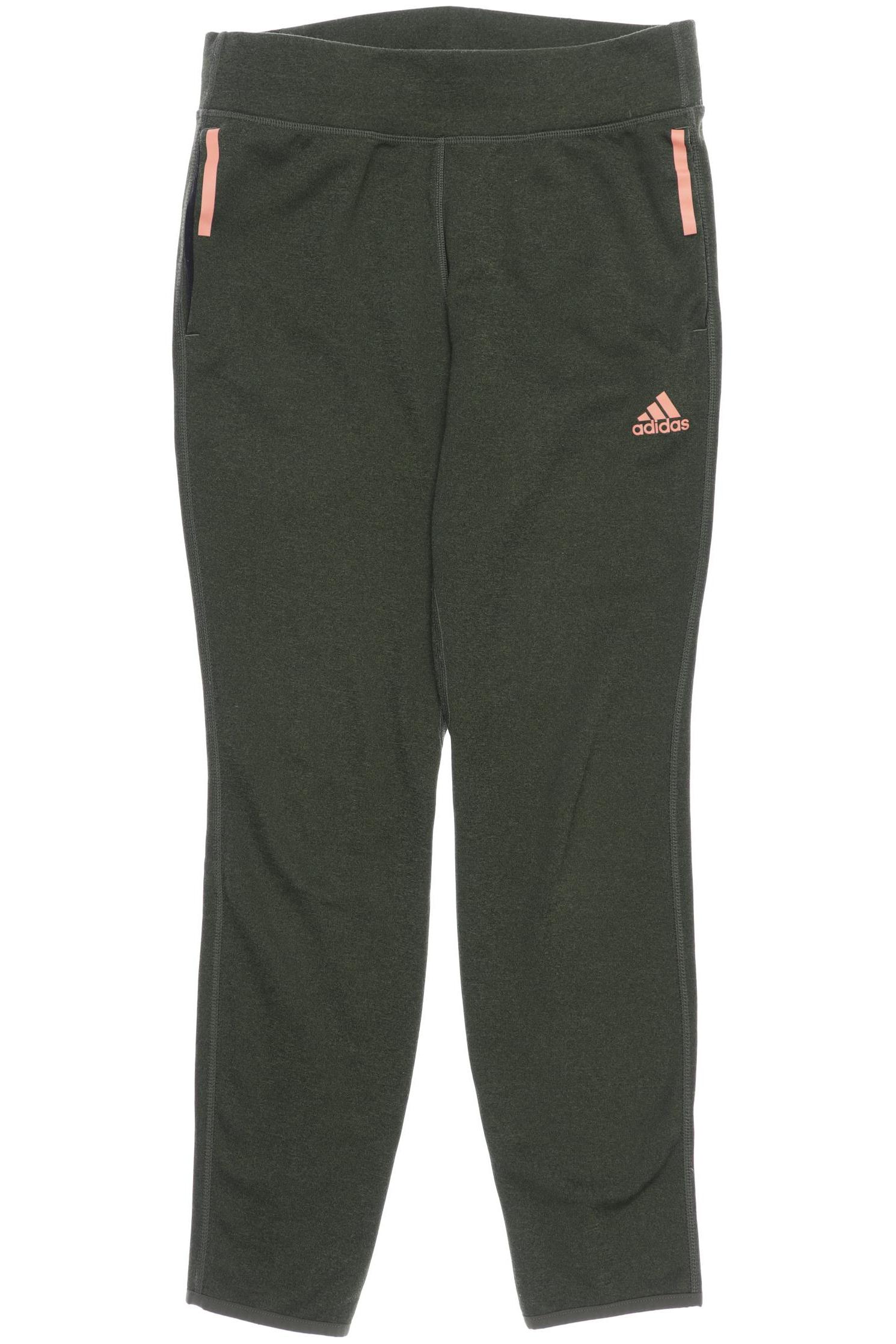 

adidas Damen Stoffhose, grün, Gr. 36