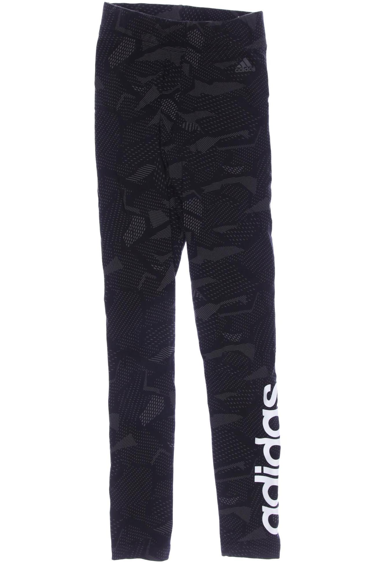 

adidas Damen Stoffhose, schwarz, Gr. 0