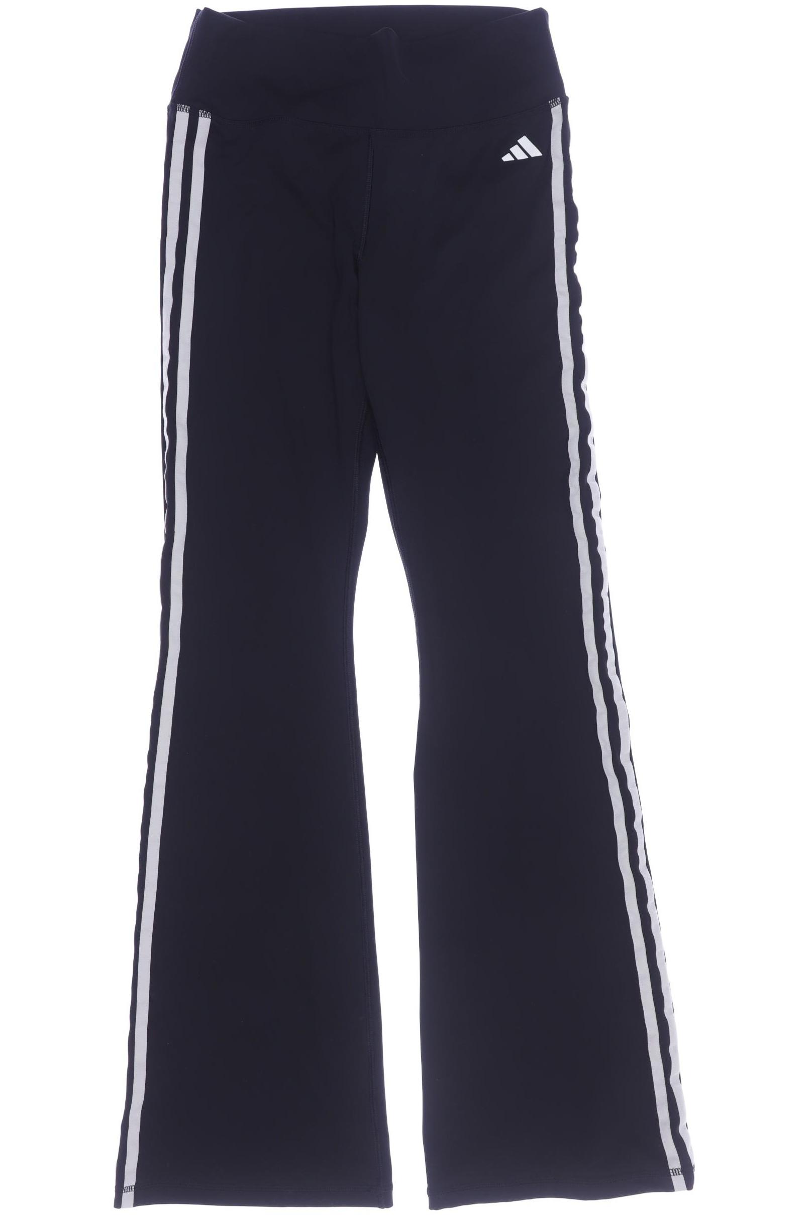 

adidas Damen Stoffhose, schwarz, Gr. 0