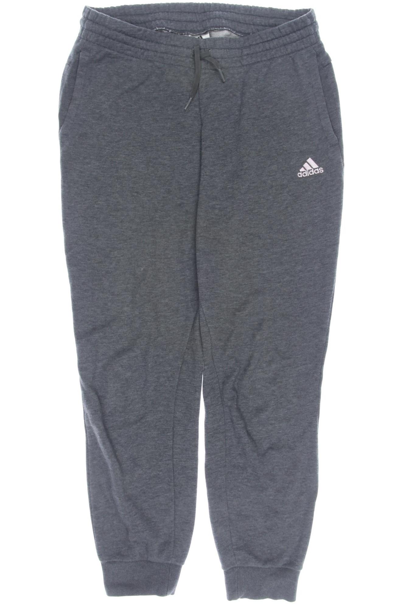 

adidas Damen Stoffhose, grau, Gr. 0