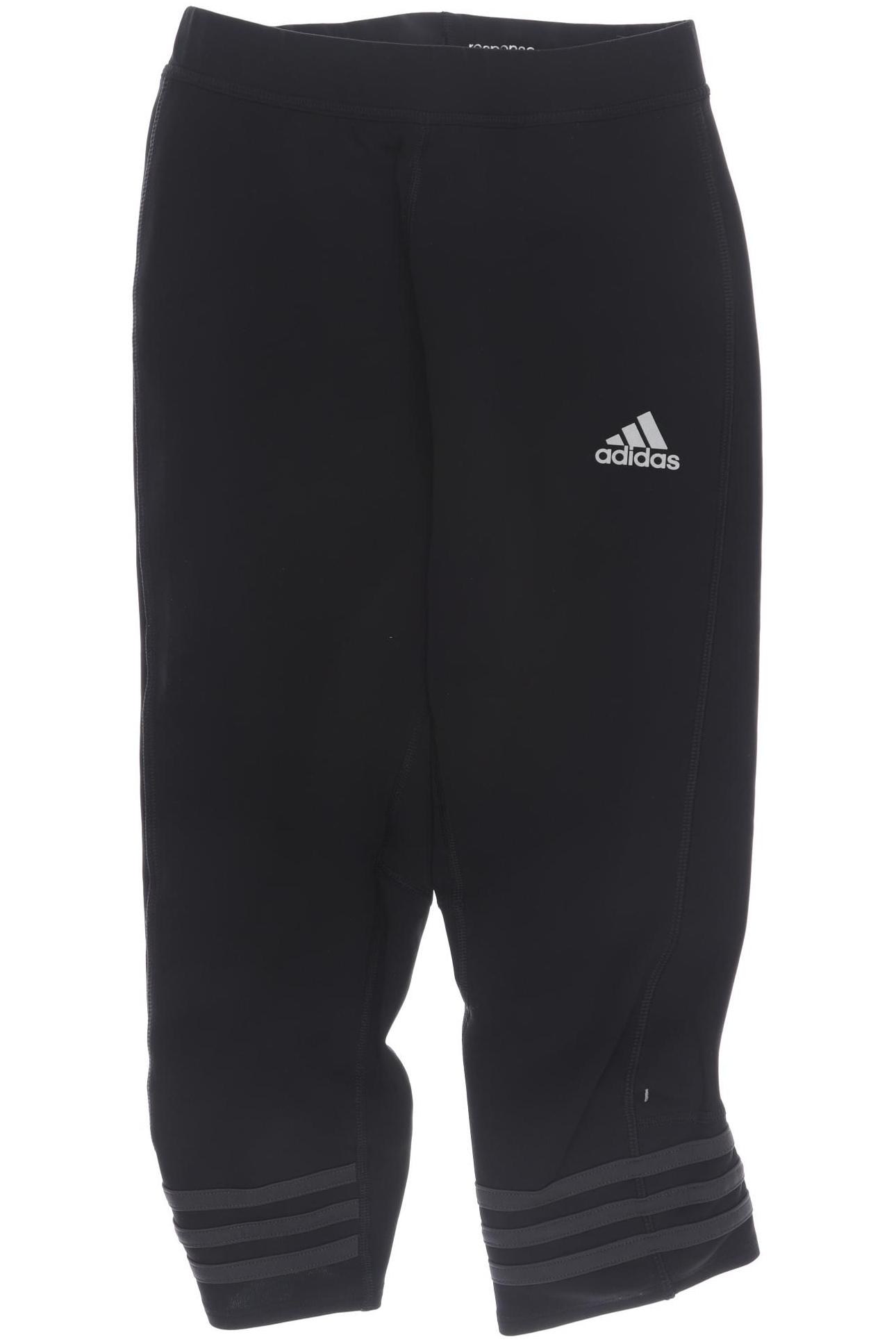 

adidas Damen Stoffhose, schwarz, Gr. 0