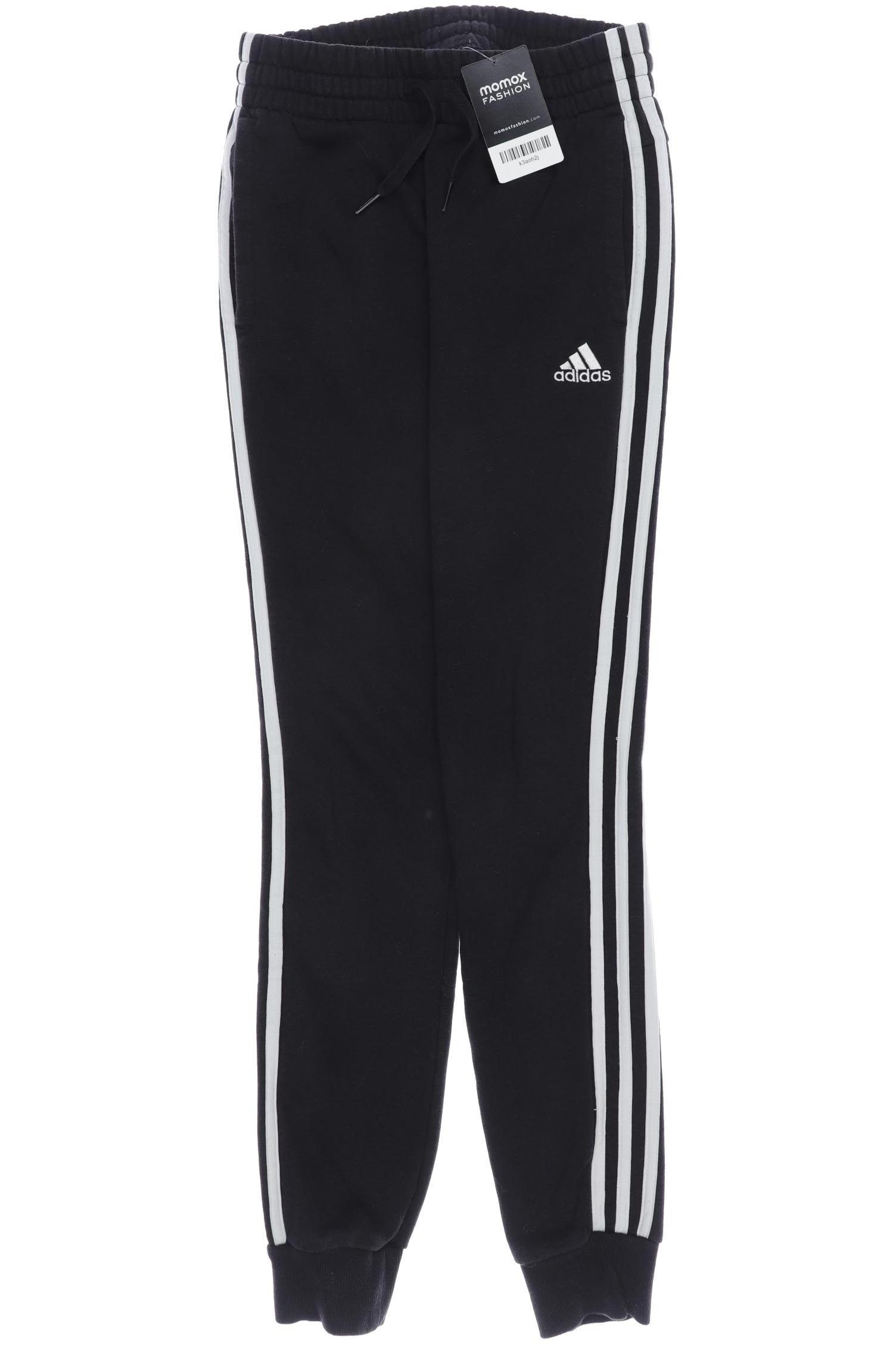 

adidas Damen Stoffhose, schwarz, Gr. 0