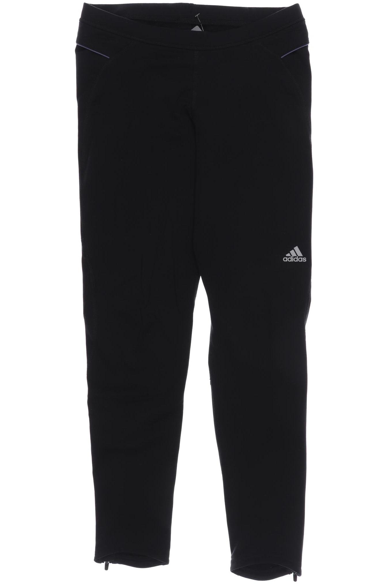 

adidas Damen Stoffhose, schwarz, Gr. 0