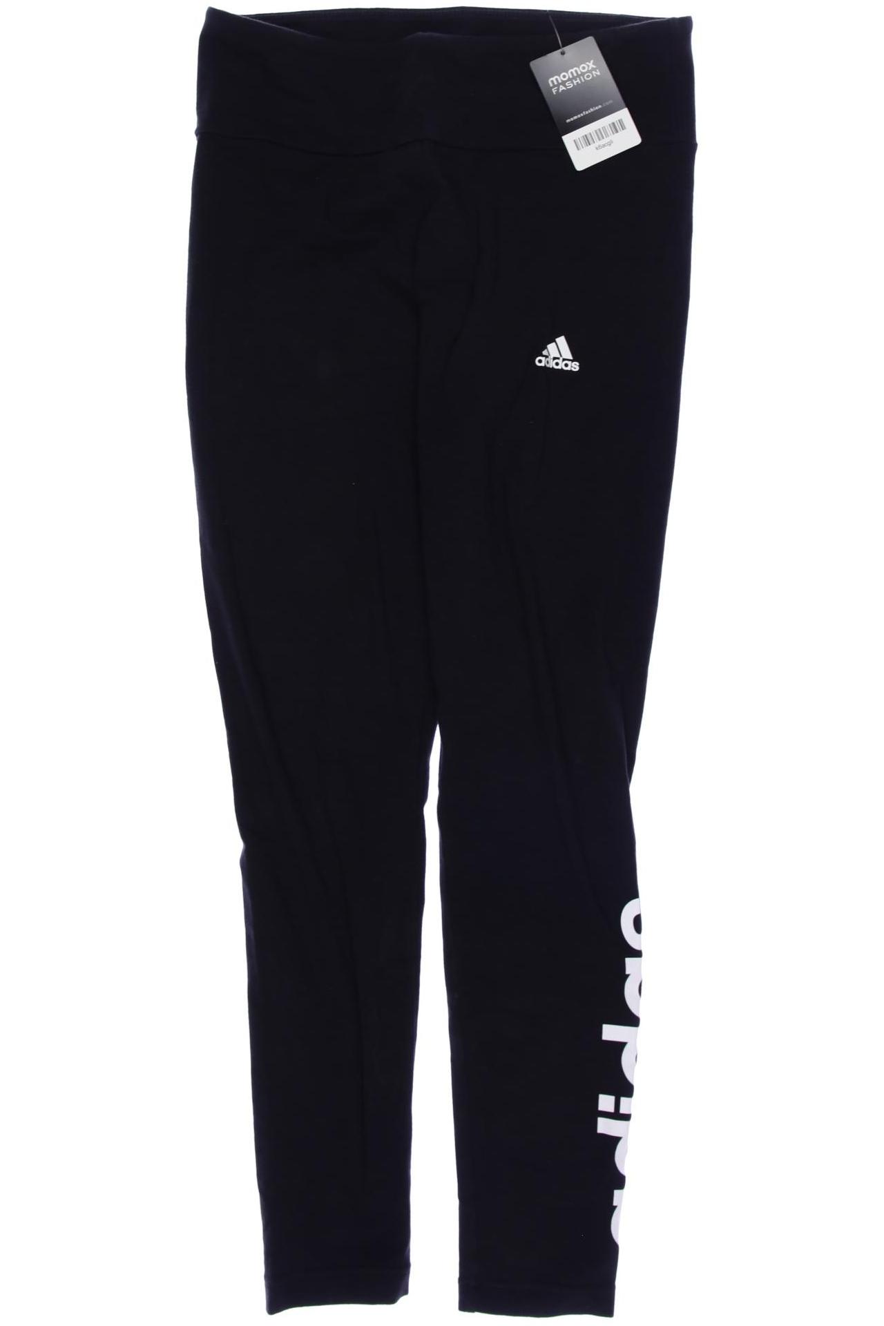 

adidas Damen Stoffhose, schwarz, Gr. 38
