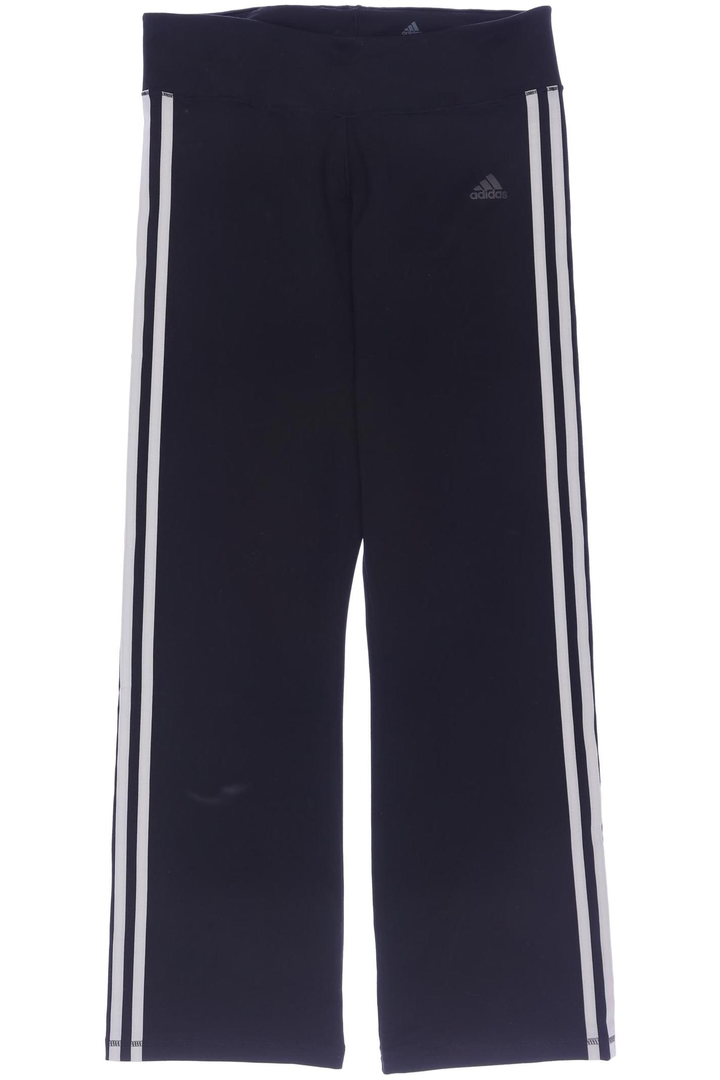 

adidas Damen Stoffhose, schwarz, Gr. 0