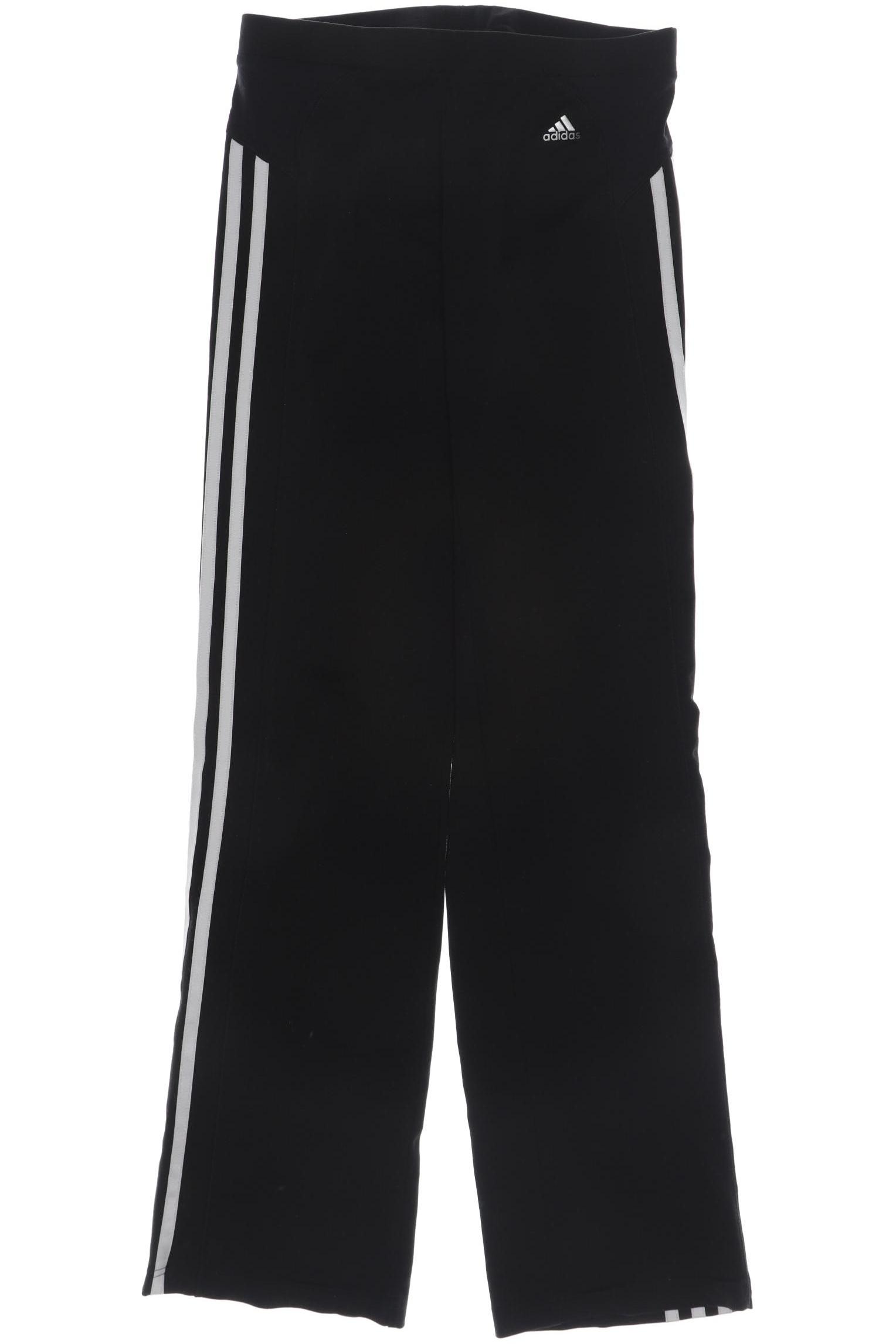 

adidas Damen Stoffhose, schwarz, Gr. 34