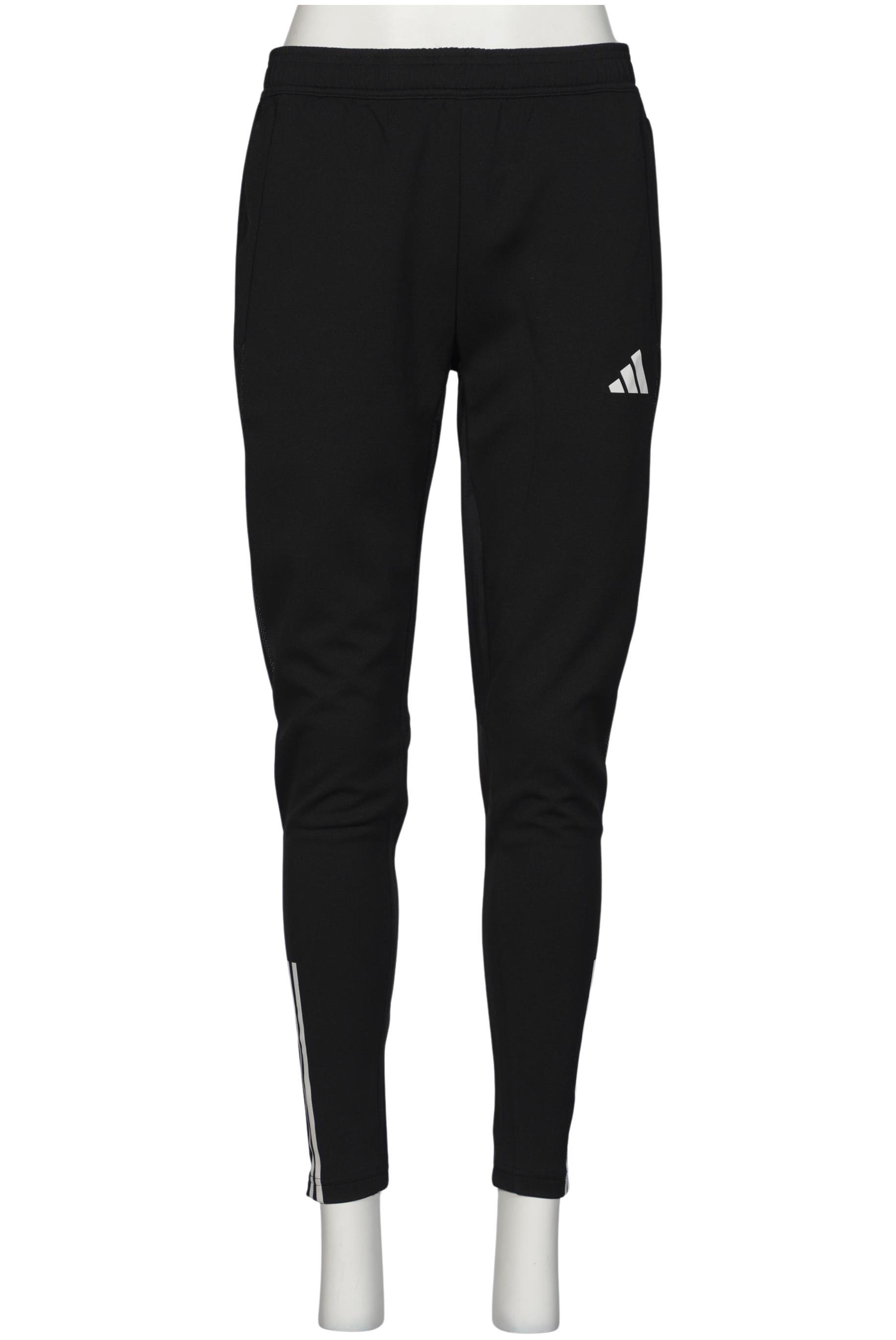 

adidas Damen Stoffhose, schwarz, Gr. 0